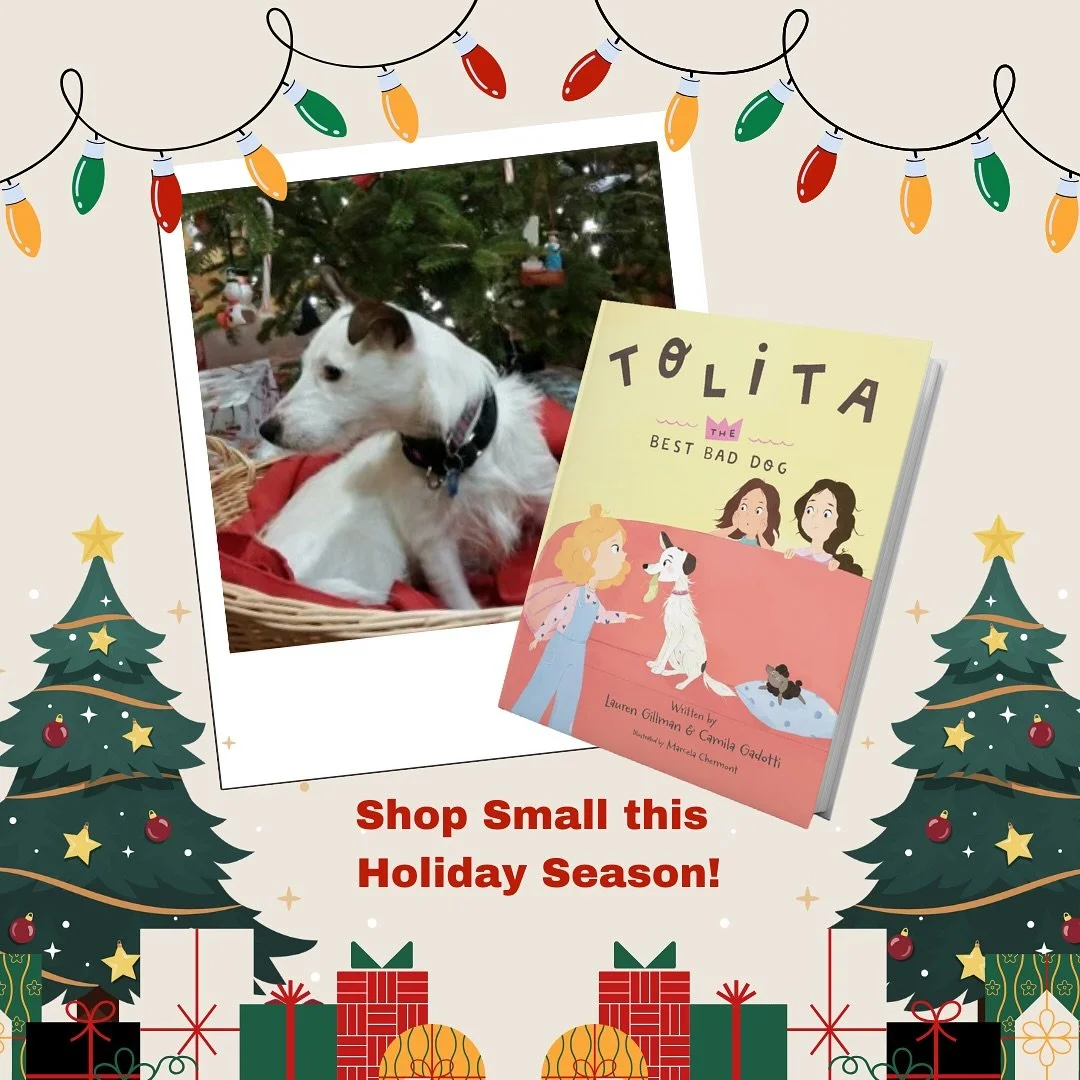 Looking for a gift for a child in your life? This holiday season we would be honored if you want to gift our book, &ldquo;Tolita: The Best Bad Dog!&rdquo; You can find our book on Amazon or if you&rsquo;re local in the Twin Cities we can hand deliver