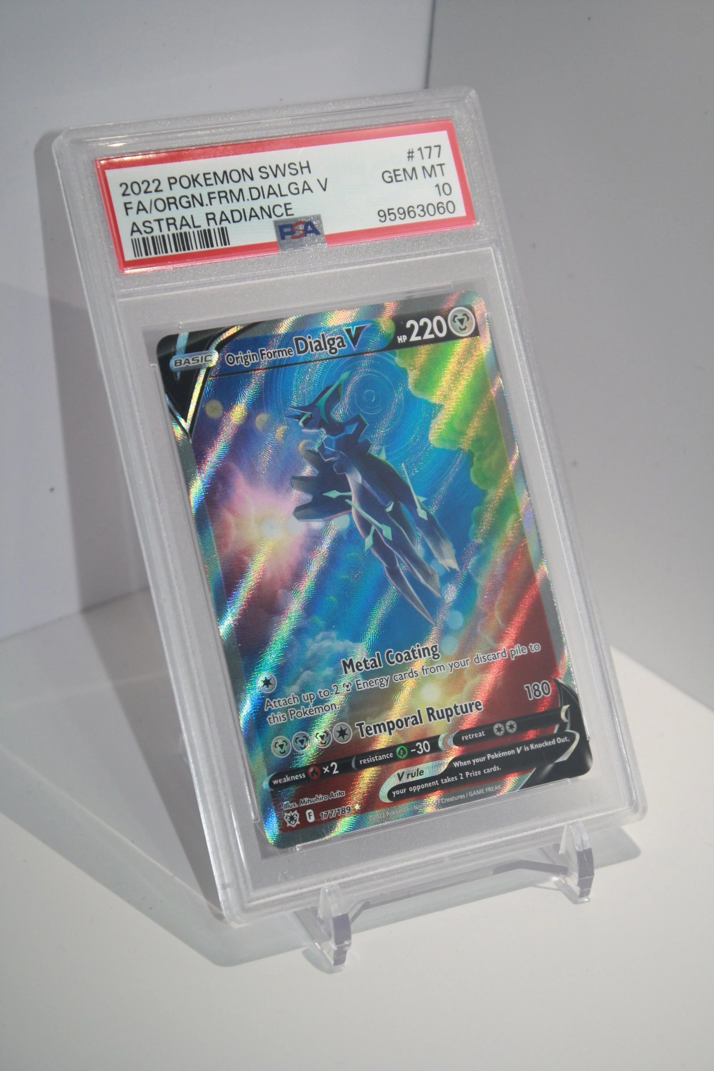 2022 POKEMON SWSH FA/ORIGIN.FRM.DIALGA V ASTRAL RADIANCE