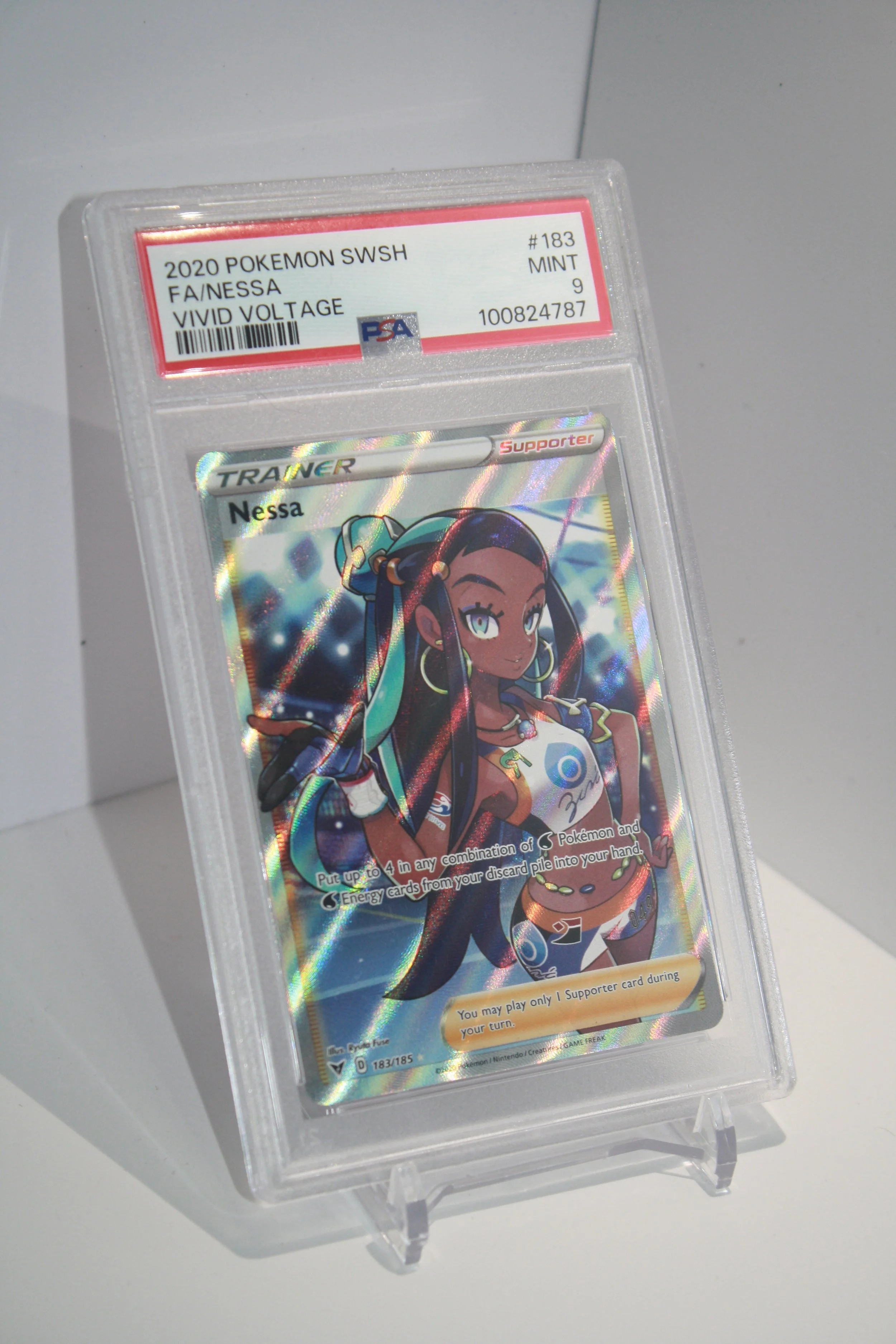 2020 POKEMON SWORD & SHIELD FA/NESSA VIVID VOLTAGE