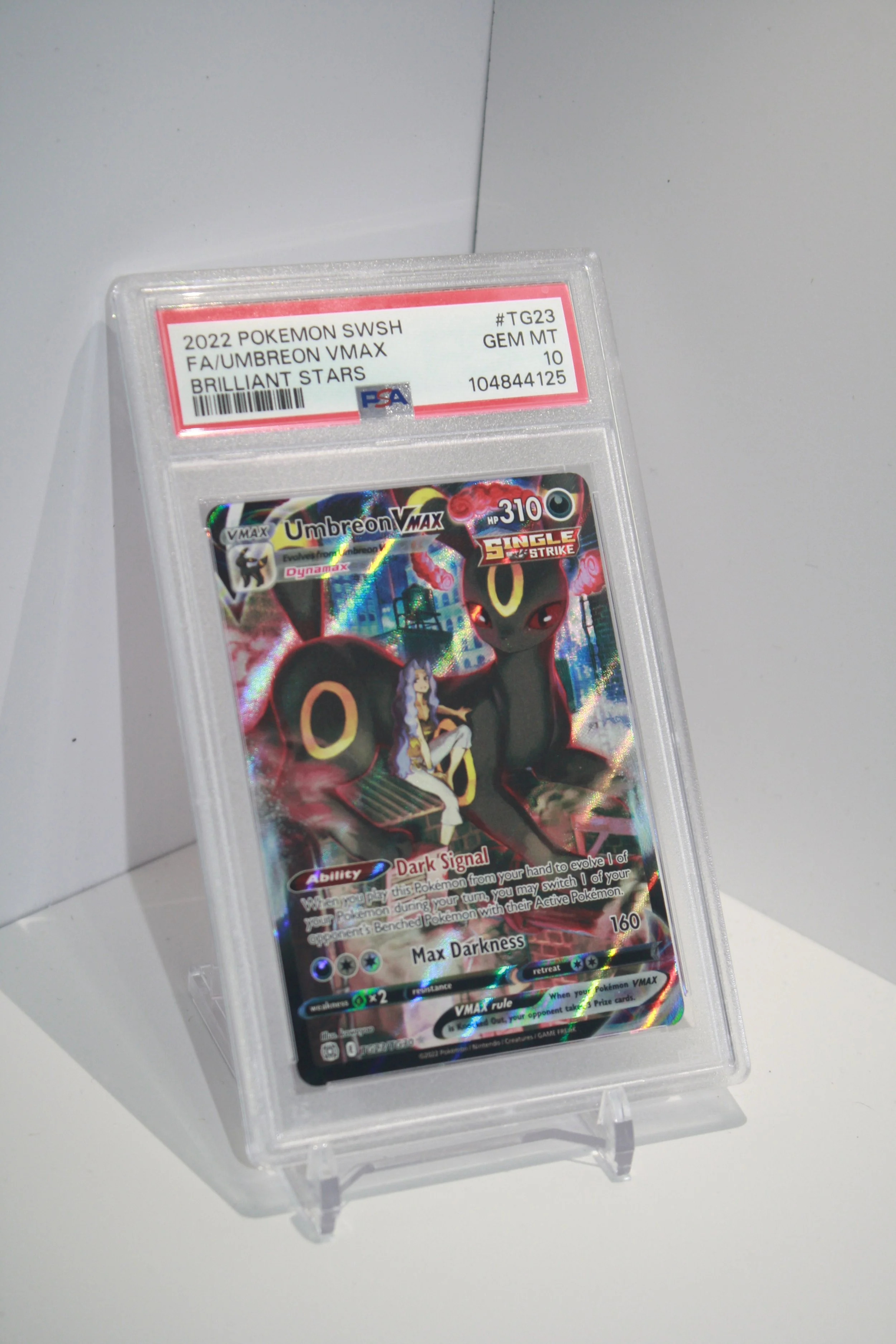 2022 POKEMON SWORD & SHIELD FA/UMBREON VMAX BRILLIANT STARS