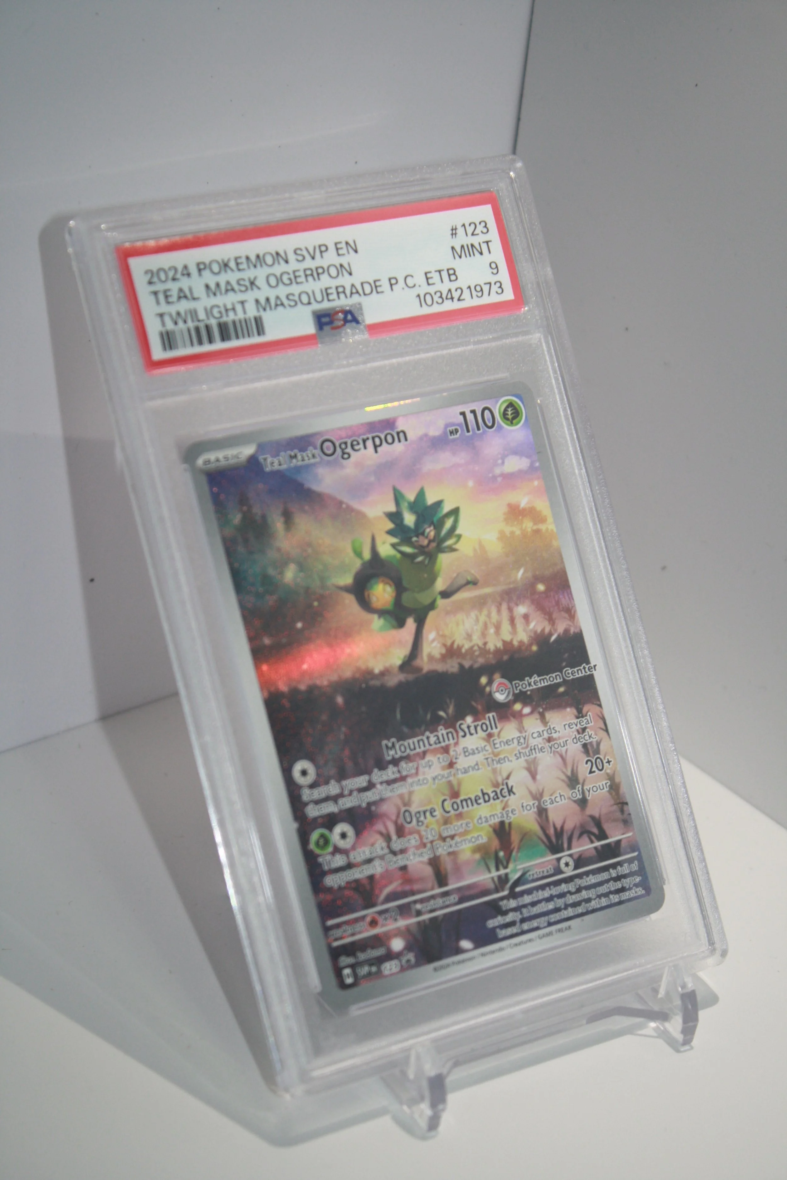 2024 POKEMON SVP EN TEAL MASK OGERPON TWILIGHT MASQUERADE P.C. ETB