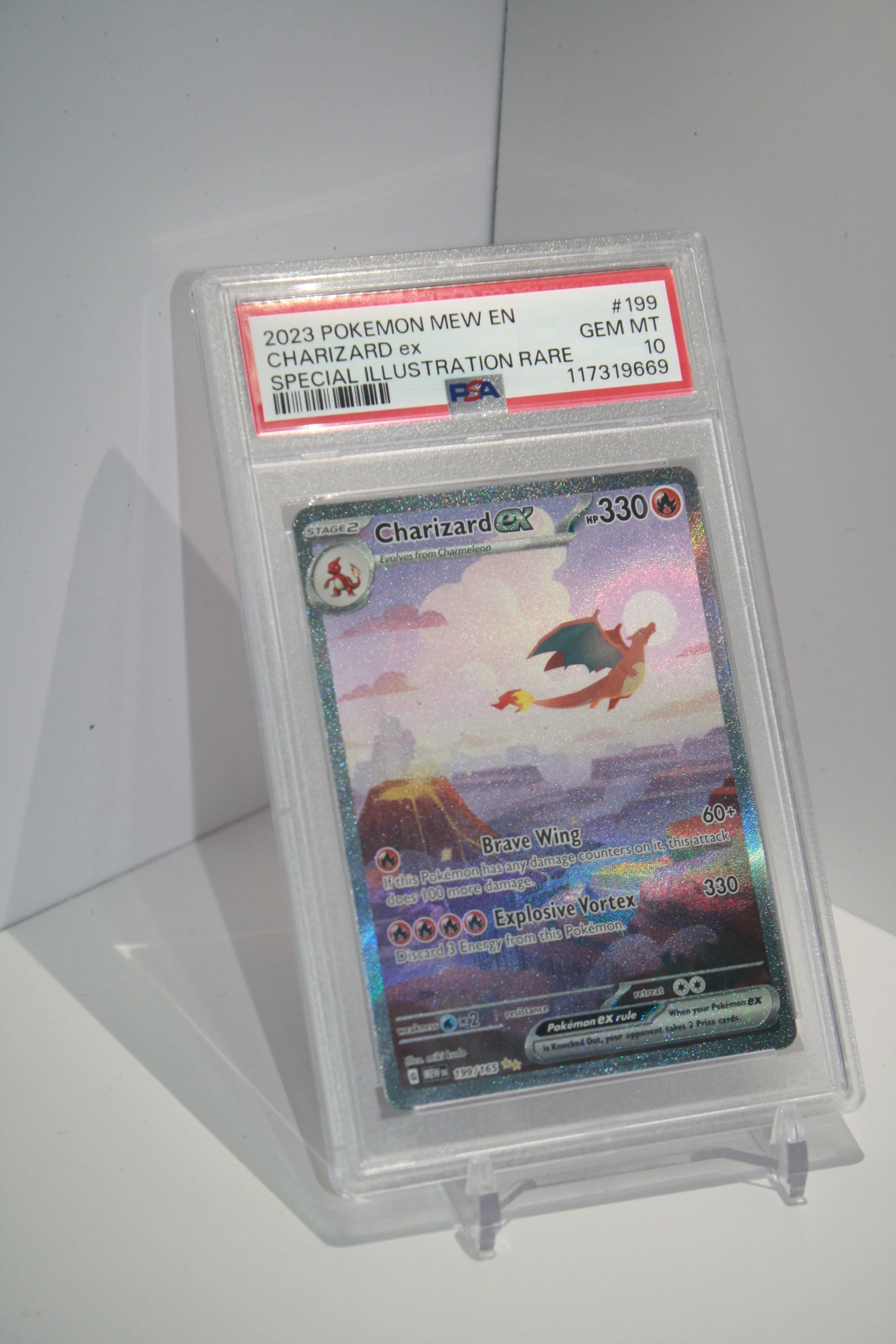 2023 POKEMON MEW EN CHARIZARD EX SPECIAL ILLUSTRATION RARE