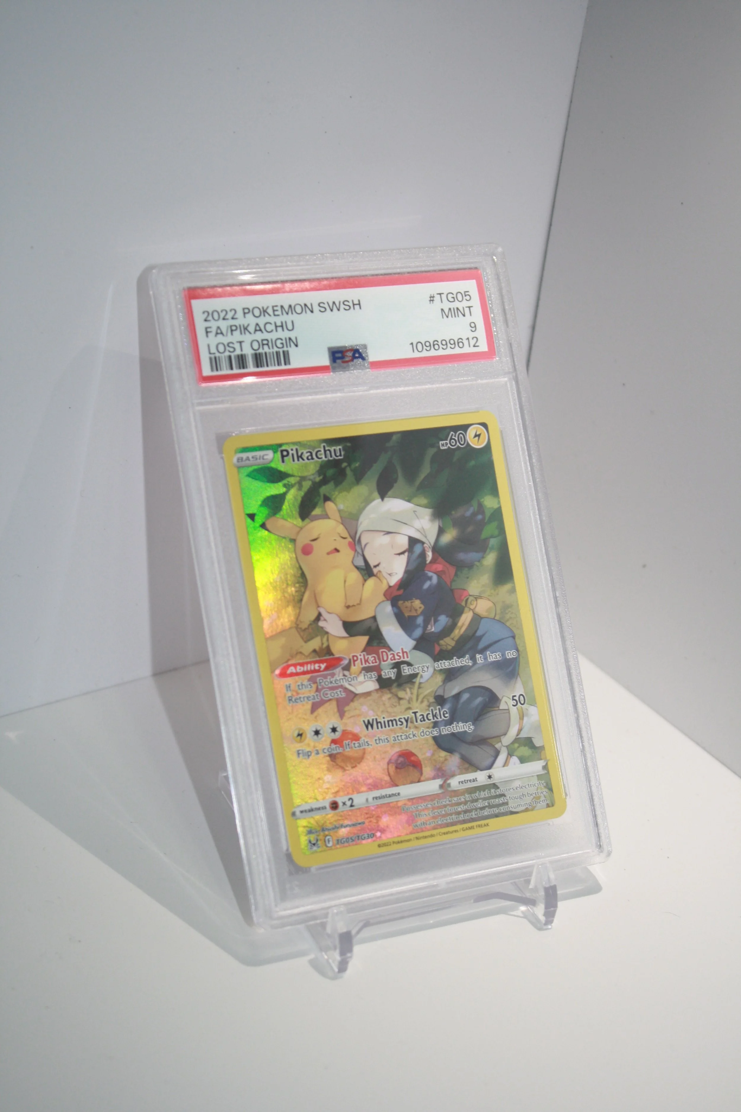 2022 POKEMON SWORD & SHIELD LOST ORIGIN #TG05 FA/PIKACHU LOST ORIGIN