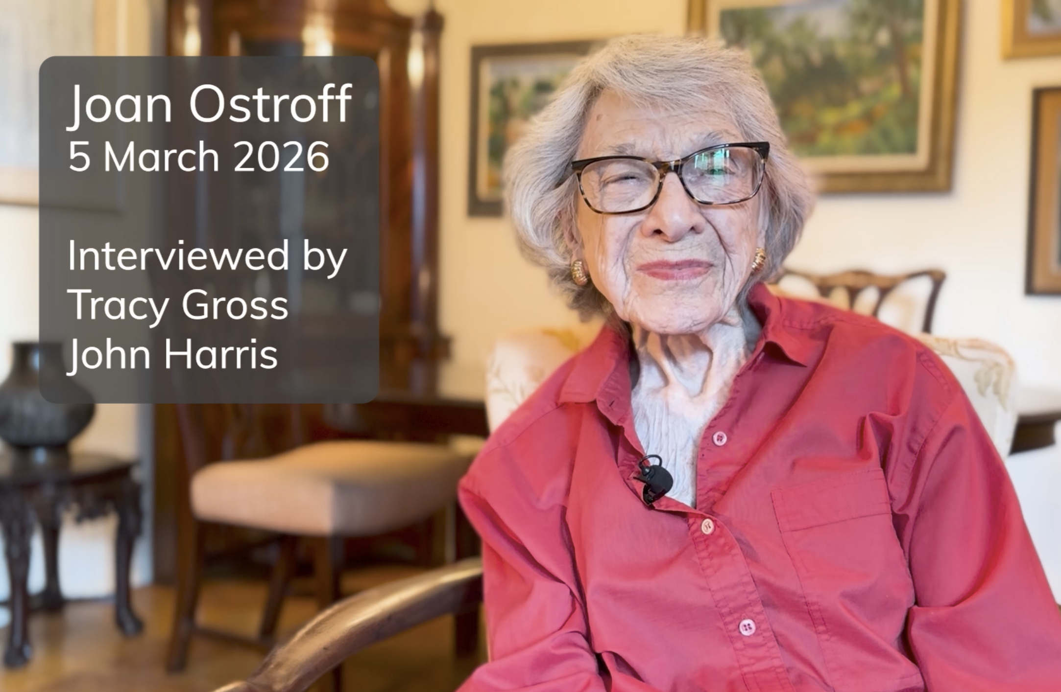 Joan Ostroff Interview (2026) 