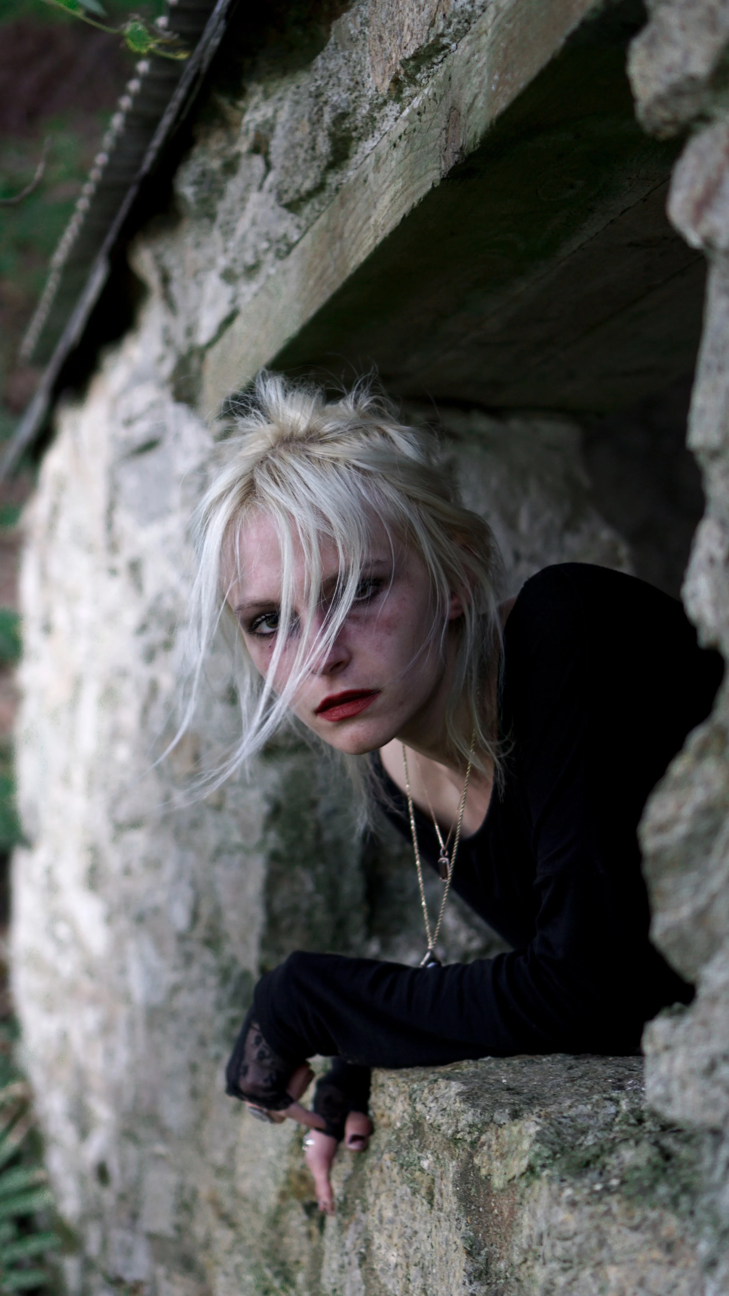 jpg of edie in hut.jpg