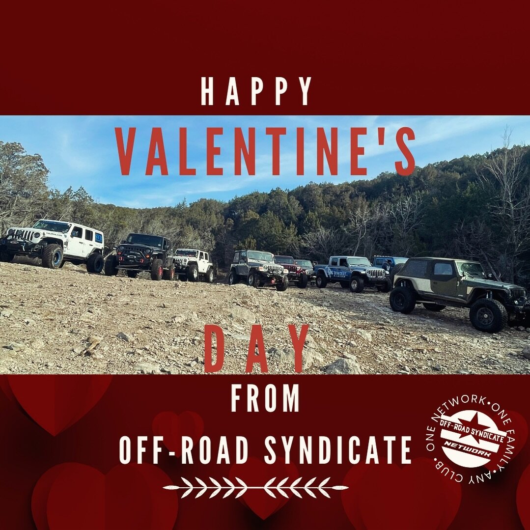 Happy Valentine&rsquo;s Day to all of on and offroad family and friends! Hoping for you all that Cupid brings lots of parts for your rigs!  @mickeythompsontires @innovativeatproducts @therockstargarage @axceloffroadandperformance @metalcloak @rpm_ste