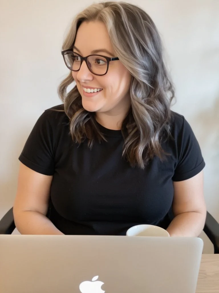 photo of rebecca, founder of modern shift studio