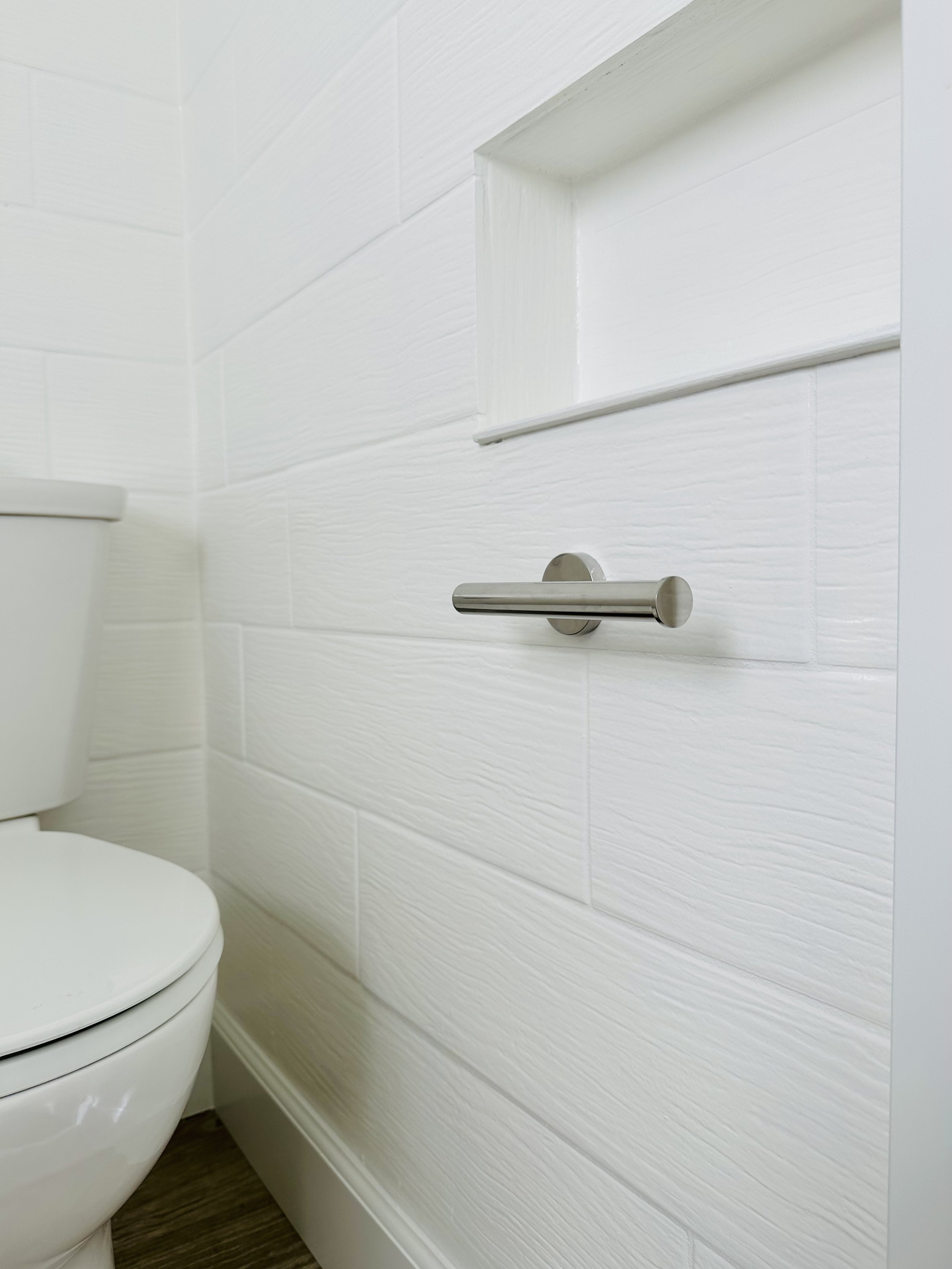 Toilet Paper Holder Install