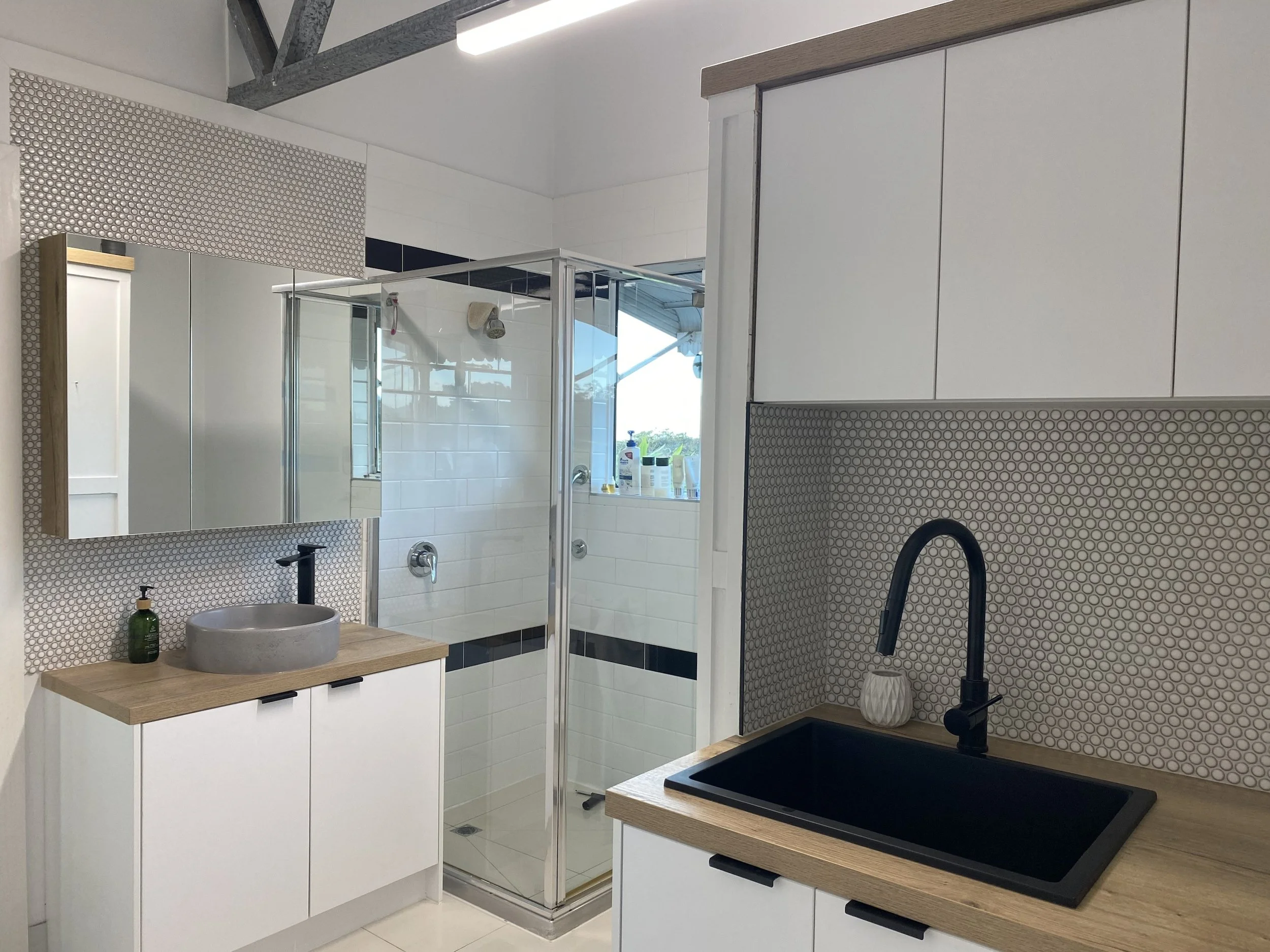 Laundry and Bathroom cabinetry