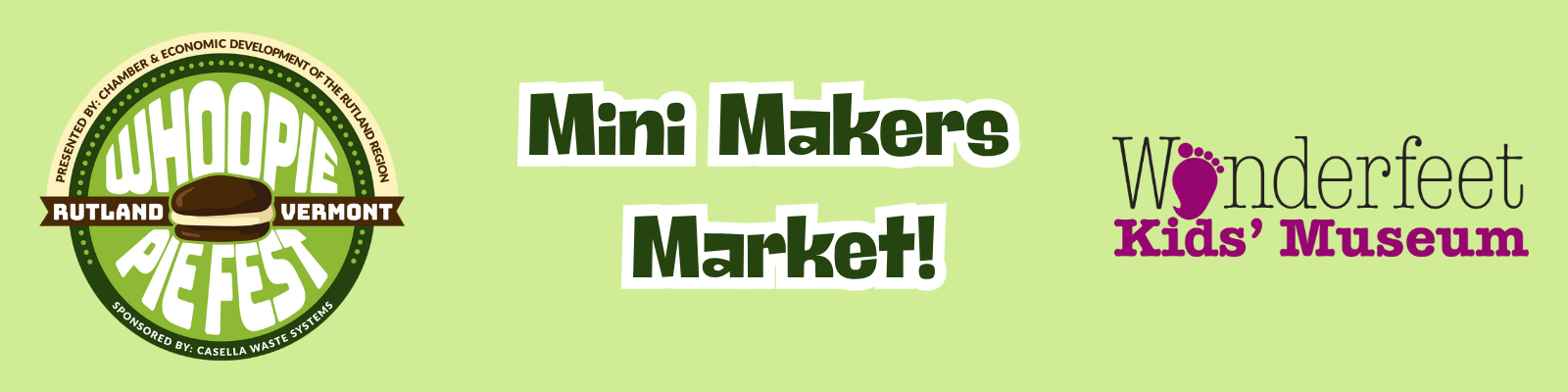 Mini Makers Market at the Whoopie Pie Fest!