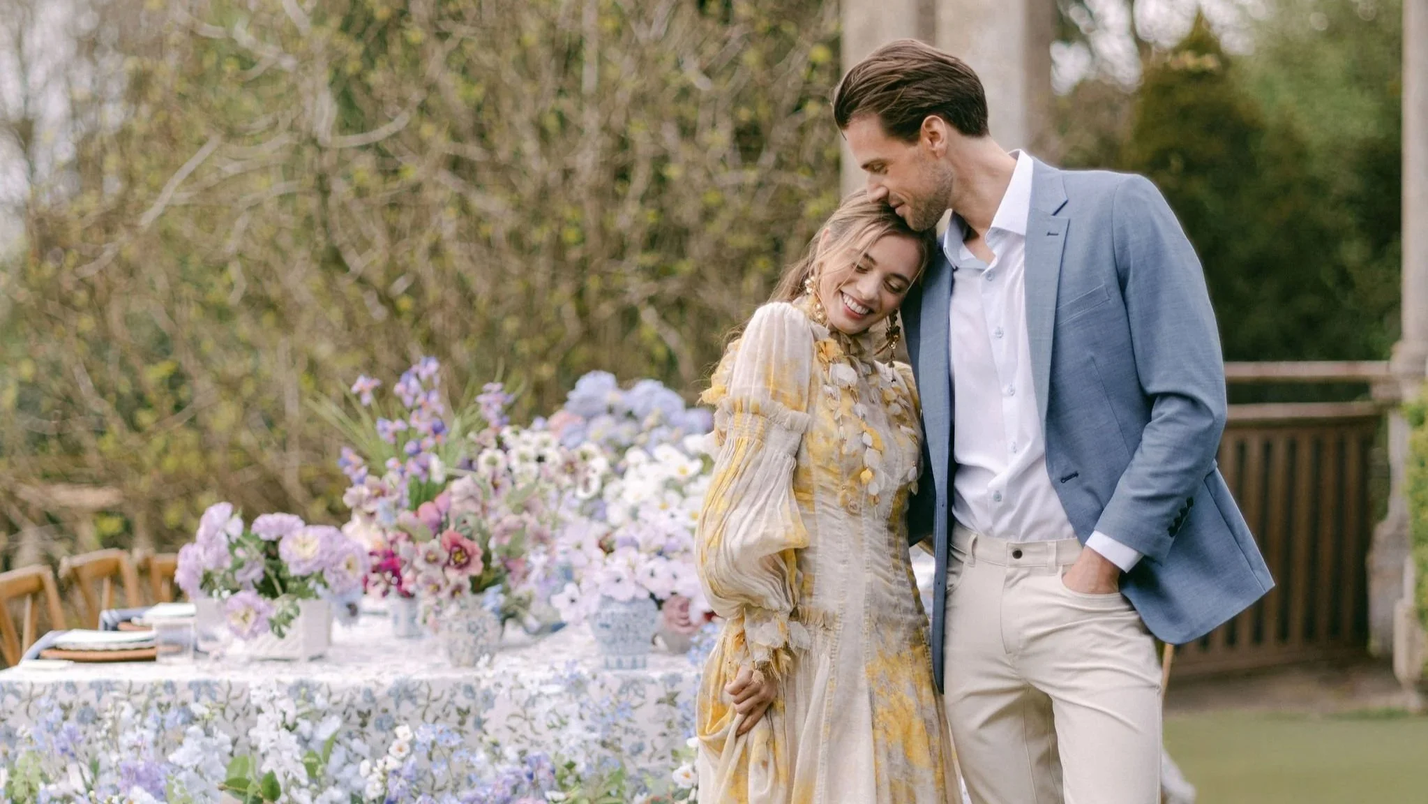 A Whimsical Welcome Party at Sennowe Park