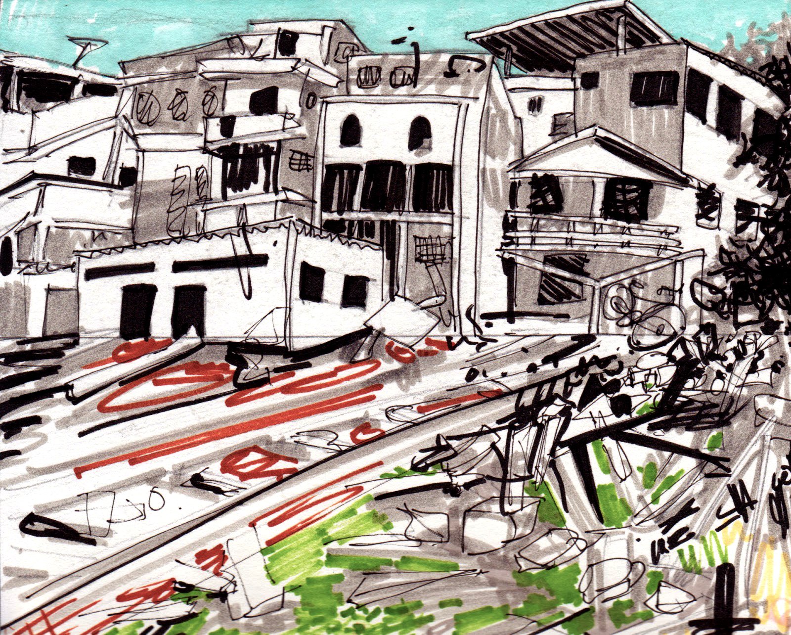 Favela Sketch 3