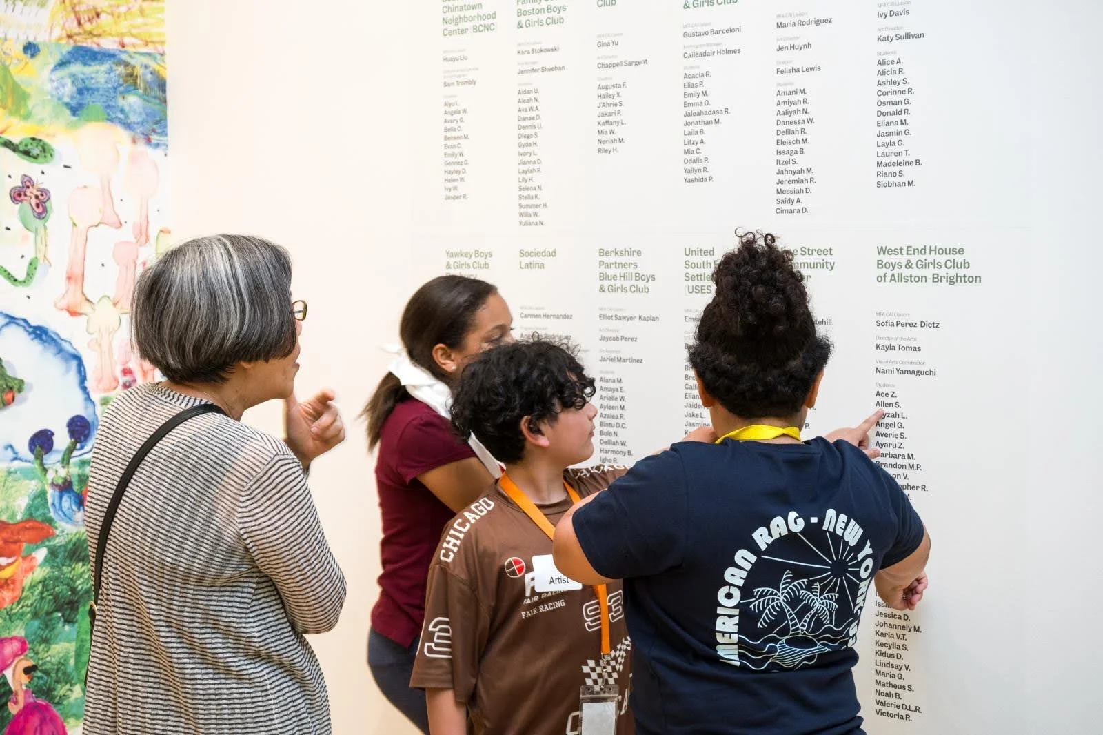  Community Arts Initiative "Into The Forest" is Szu-Chieh Yun's exhibition at the Museum of Fine Arts, Boston.  Photograph © Museum of Fine Arts, Boston 