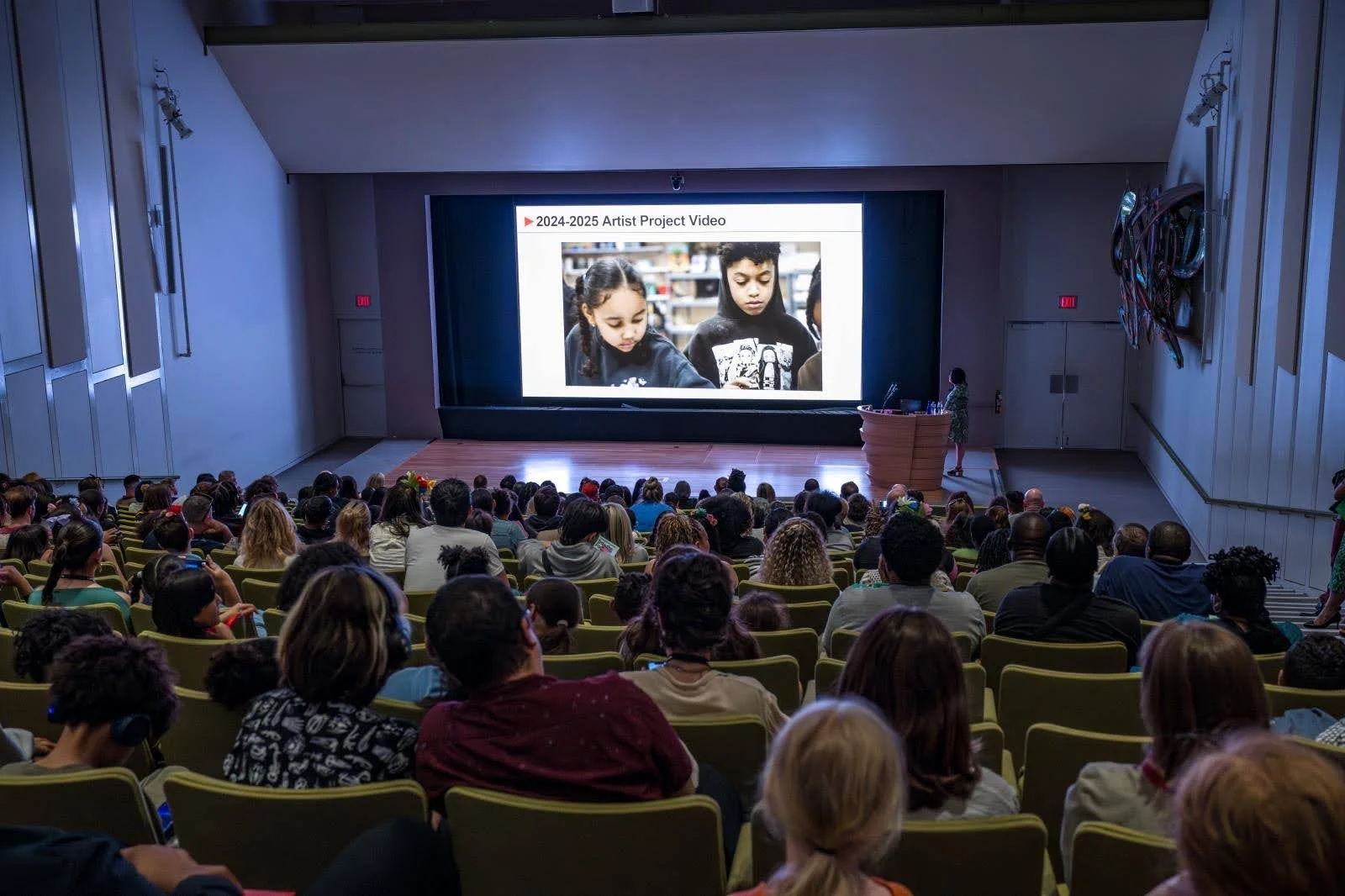  Community Arts Initiative "Into The Forest" is Szu-Chieh Yun's exhibition at the Museum of Fine Arts, Boston.  Photograph © Museum of Fine Arts, Boston 