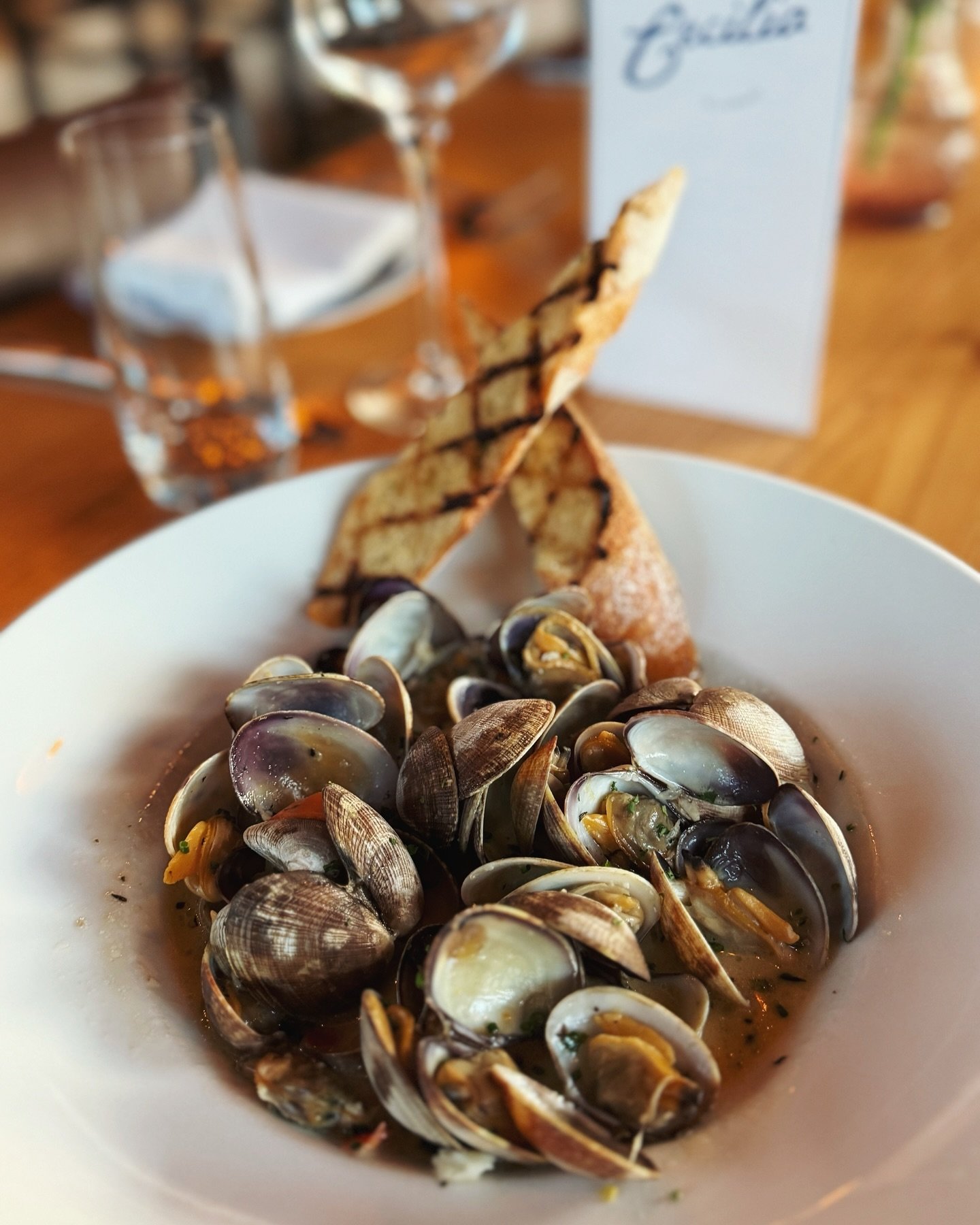 Manilla clams, starting tonight 🔥