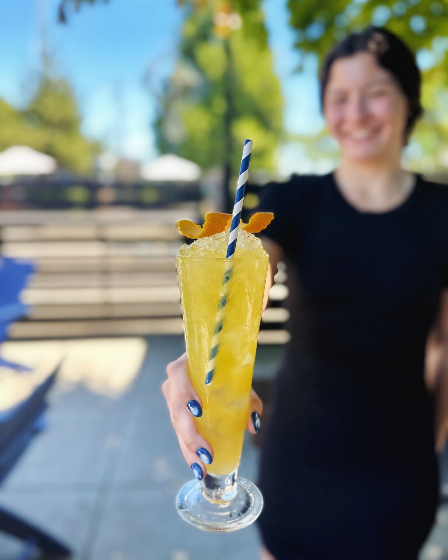 Join us on the patio this weekend! 🌞 We&rsquo;ll be here soaking up all this gorgeous weather.