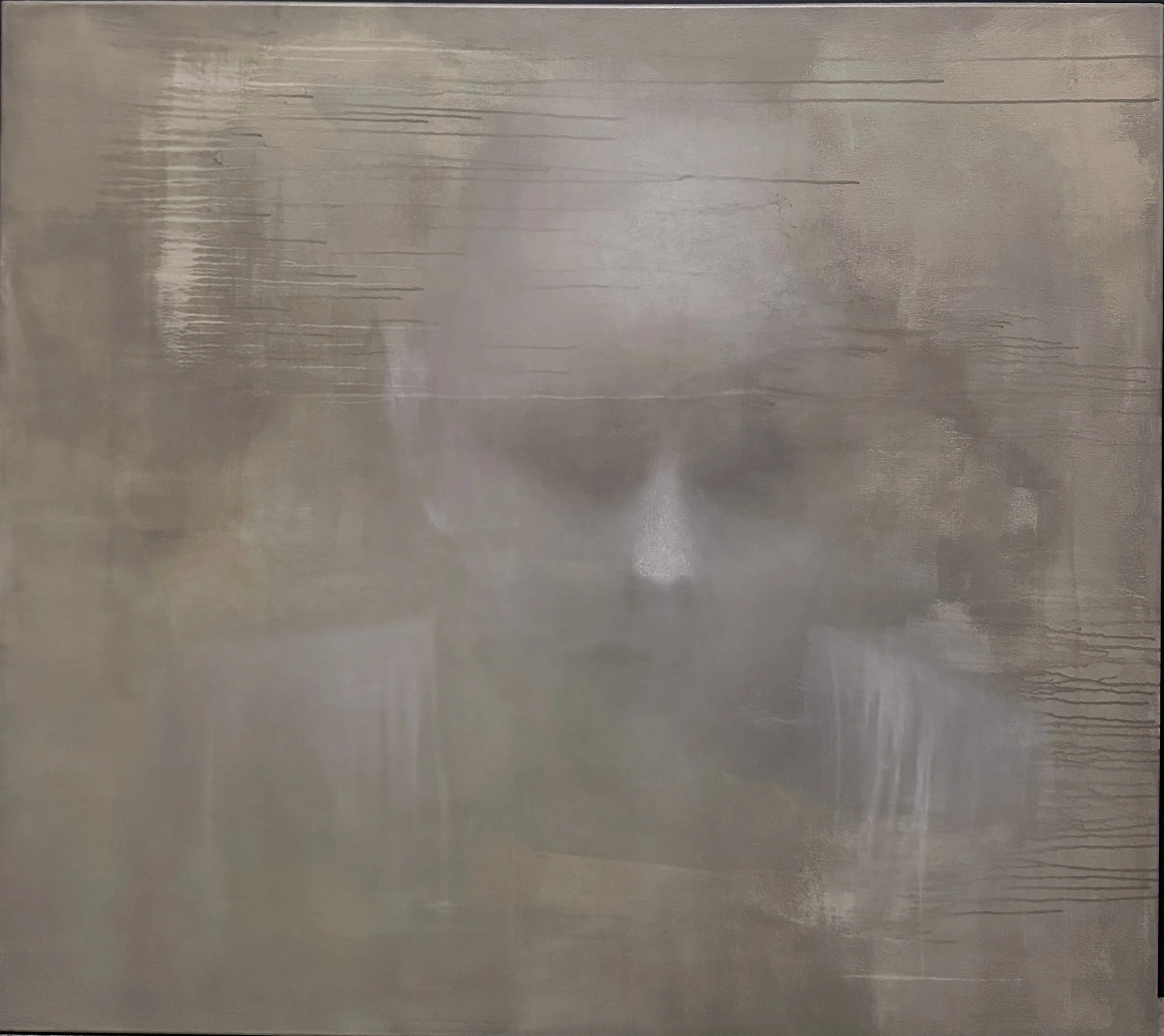 Future Influences on the Present, 2026
Acrylic, charcoal, chalk, pastel on linen
122 x 137 cm
