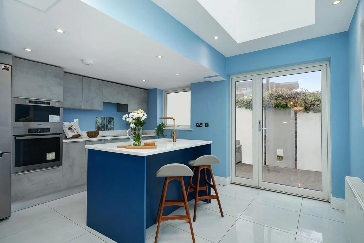 Kitchen after professional home staging for an occupied property in Dublin, Ireland, styled to attract buyers