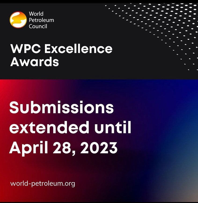 ** Submission deadline extended **

The WPC Excellence Awards (WPCEA) recognise some of the most outstanding projects and innovations in the energy sector across the below categories:

Social Responsibility
Technological Development
Gender and Inclus
