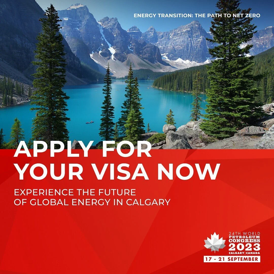 Change is happening in real time. Secure a seat at the premier oil, gas and energy Congress by applying for a travel visa now!

Register as a delegate to access the visa invitation letter. More info: https://lnkd.in/gfmXCwbg

#24wpc2023 #energytransi
