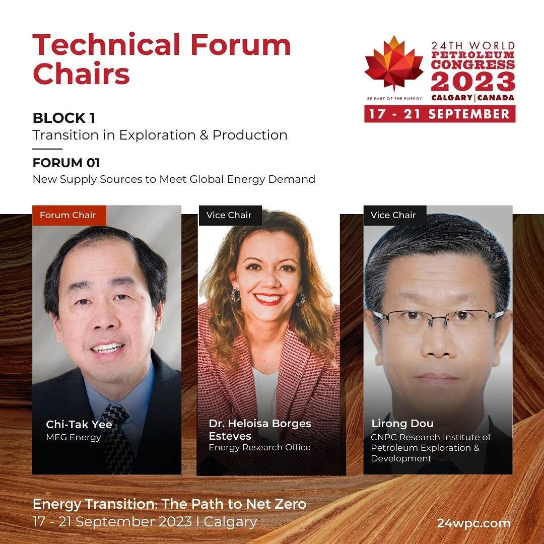 Warmly welcoming our Forum 1 Chair and Vice Chairs of the 24th World Petroleum Congress Technical Programme.

👉🏼 Chi-Tak Yee (retd) CTO, MEG Energy Corp.
With over 33 years in the oil &amp; gas industry, specialising in thermal development. He has 