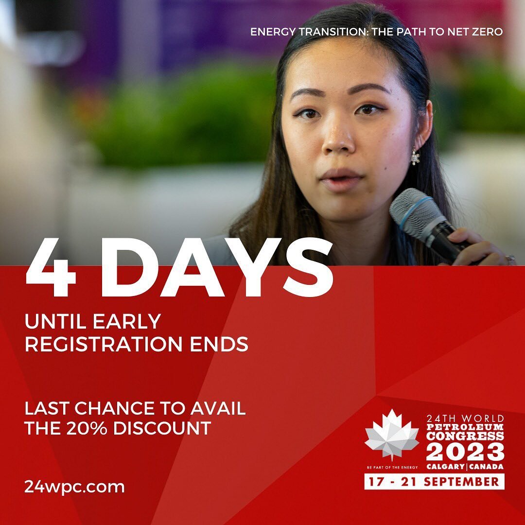 Early registration ends on April 30! Book your delegate pass now. 

The 24th World Petroleum Congress offers attendees the perfect platform to meet the whole energy value chain under one roof. Our delegate passes have been designed to ensure you make