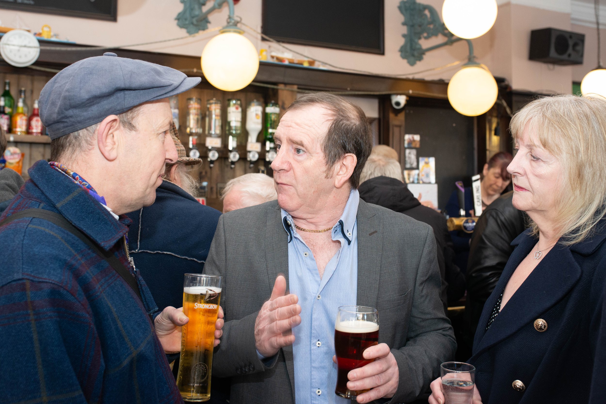 Jerry is an ex trawler-man who was once shipwrecked. He now collects the history of Hulls trawler industry.