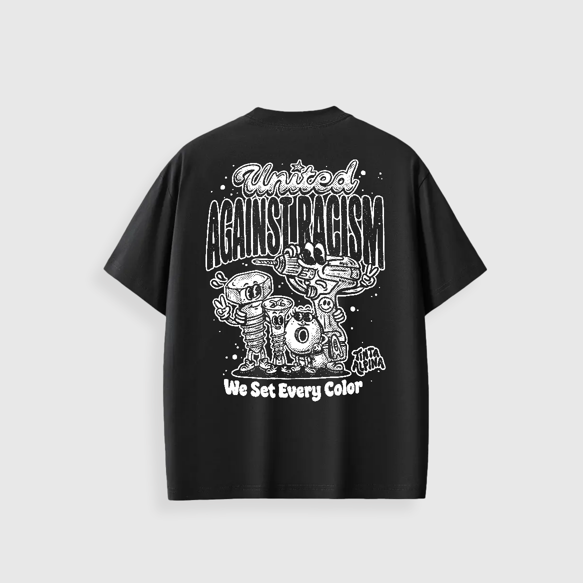 AGAINST RACISM - BLACK