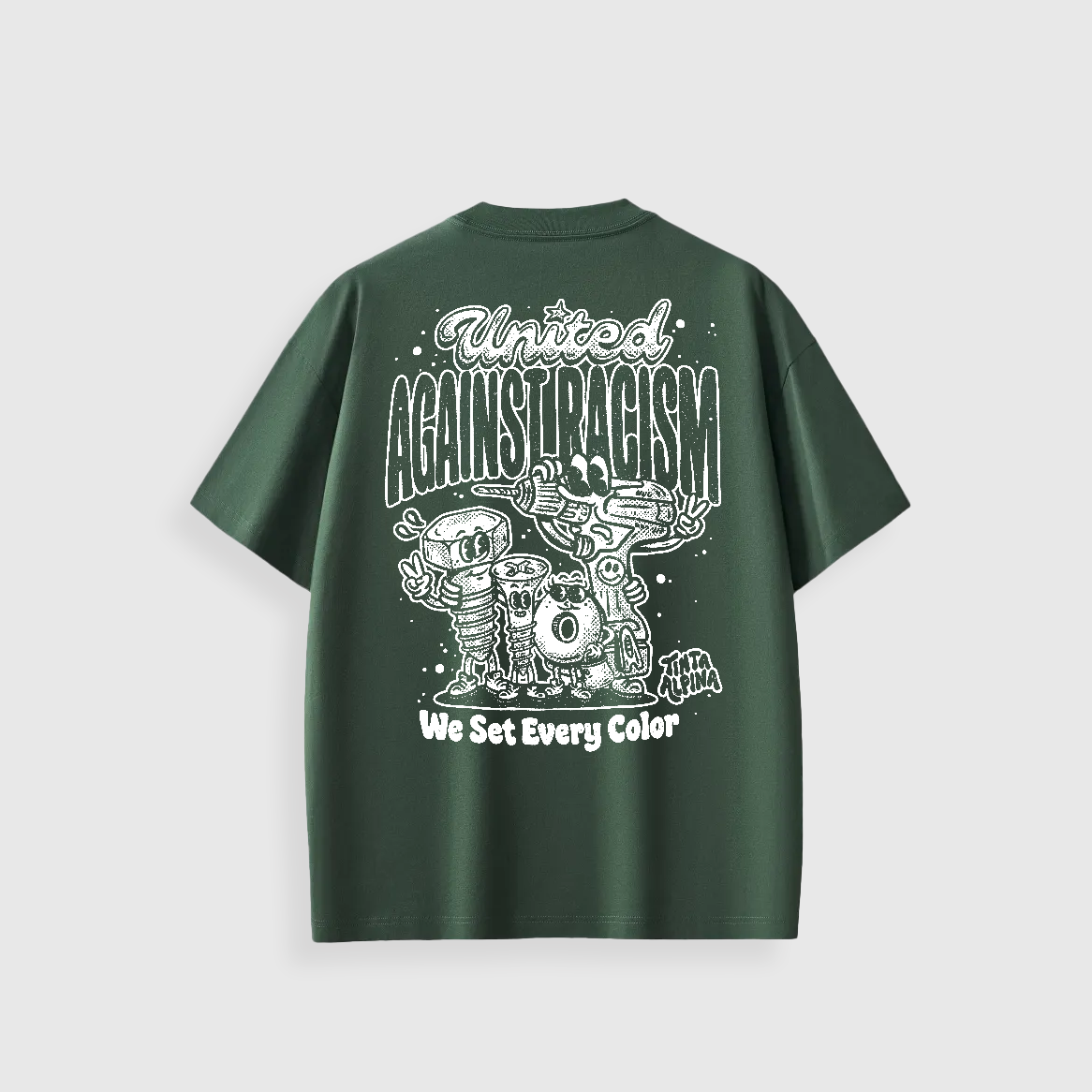 AGAINST RACISM - GREEN