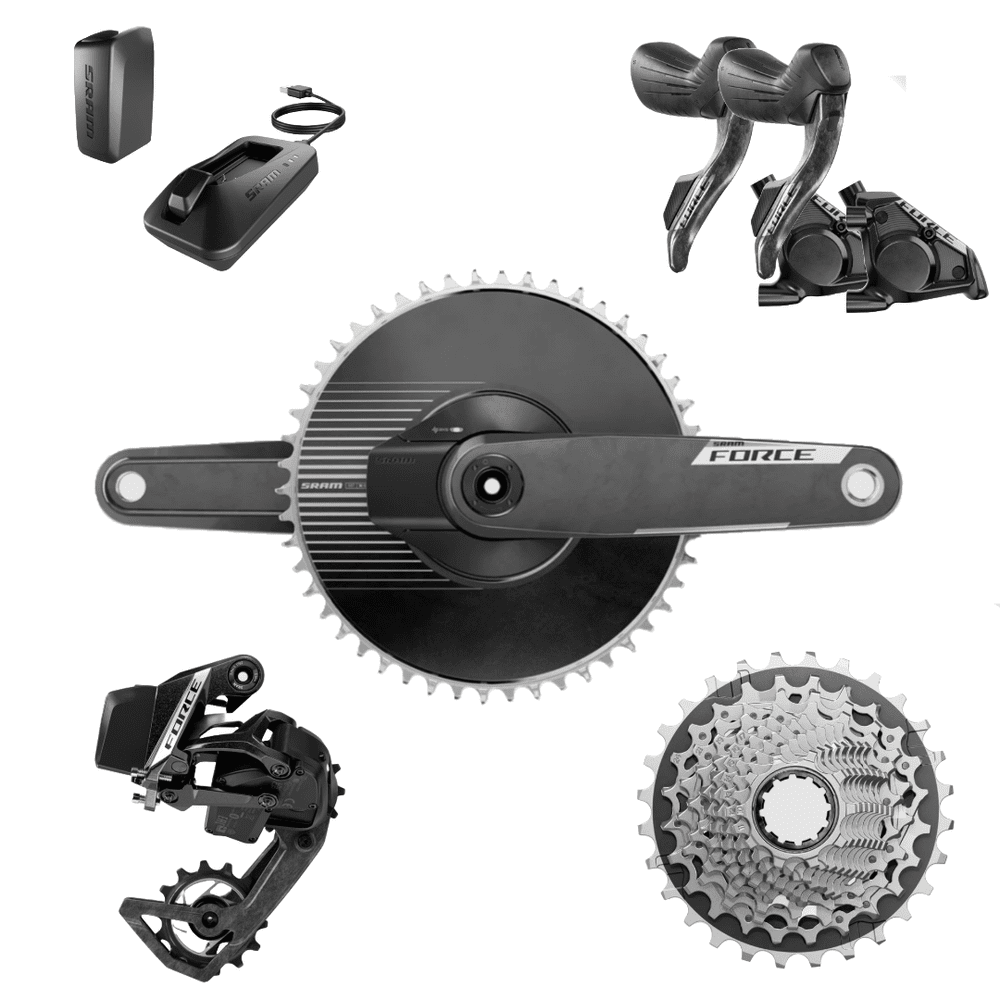 SRAM クランクset SRAM Force AXS E1 Groupset 1x - with Powermeter — Imaginary BikeWorks