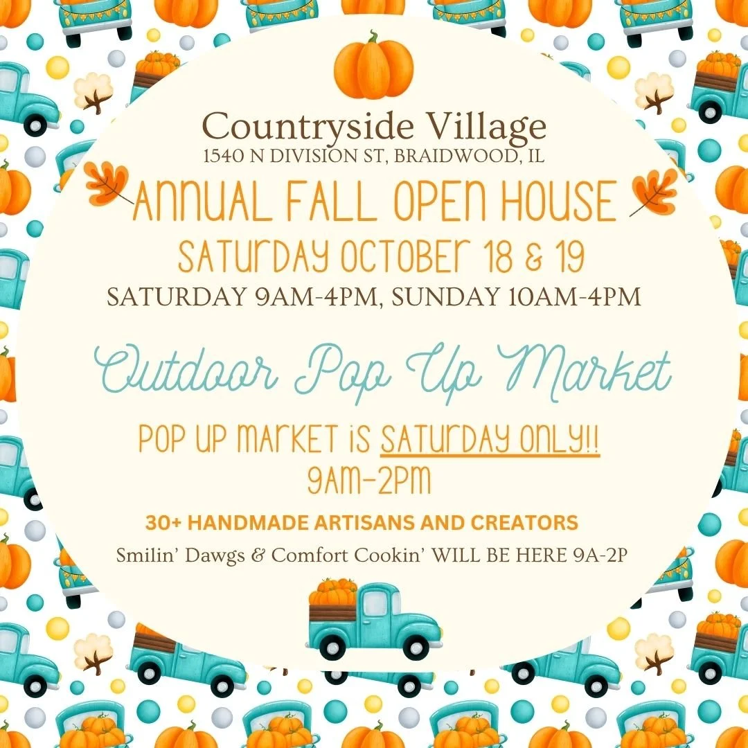 Annual Fall Open House & Pop Up Market