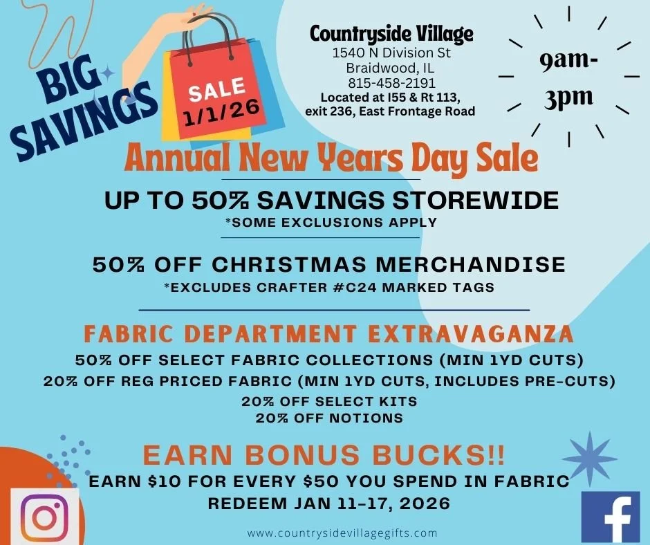 Annual New Year's Day Sale