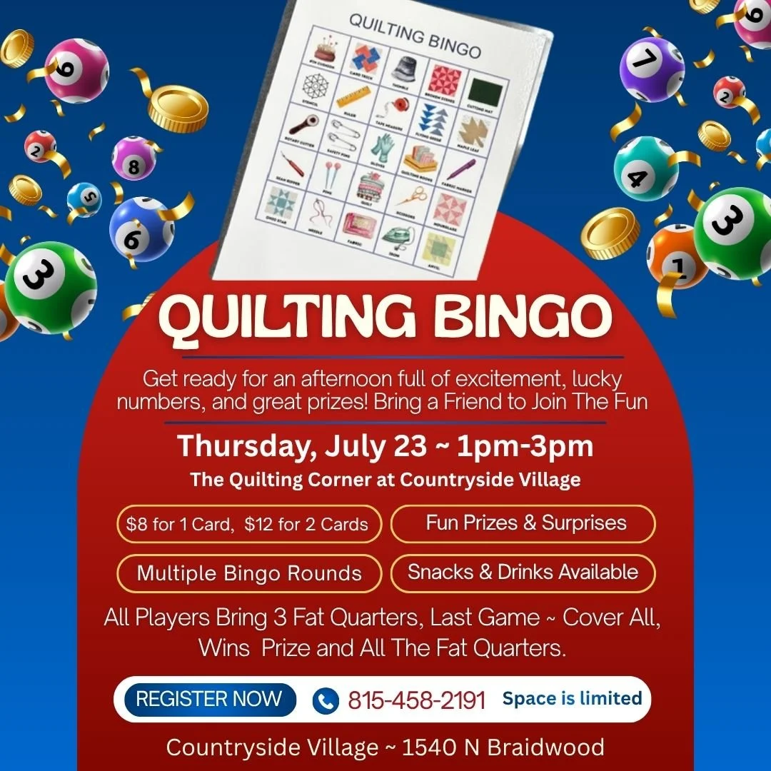 Quilting Bingo