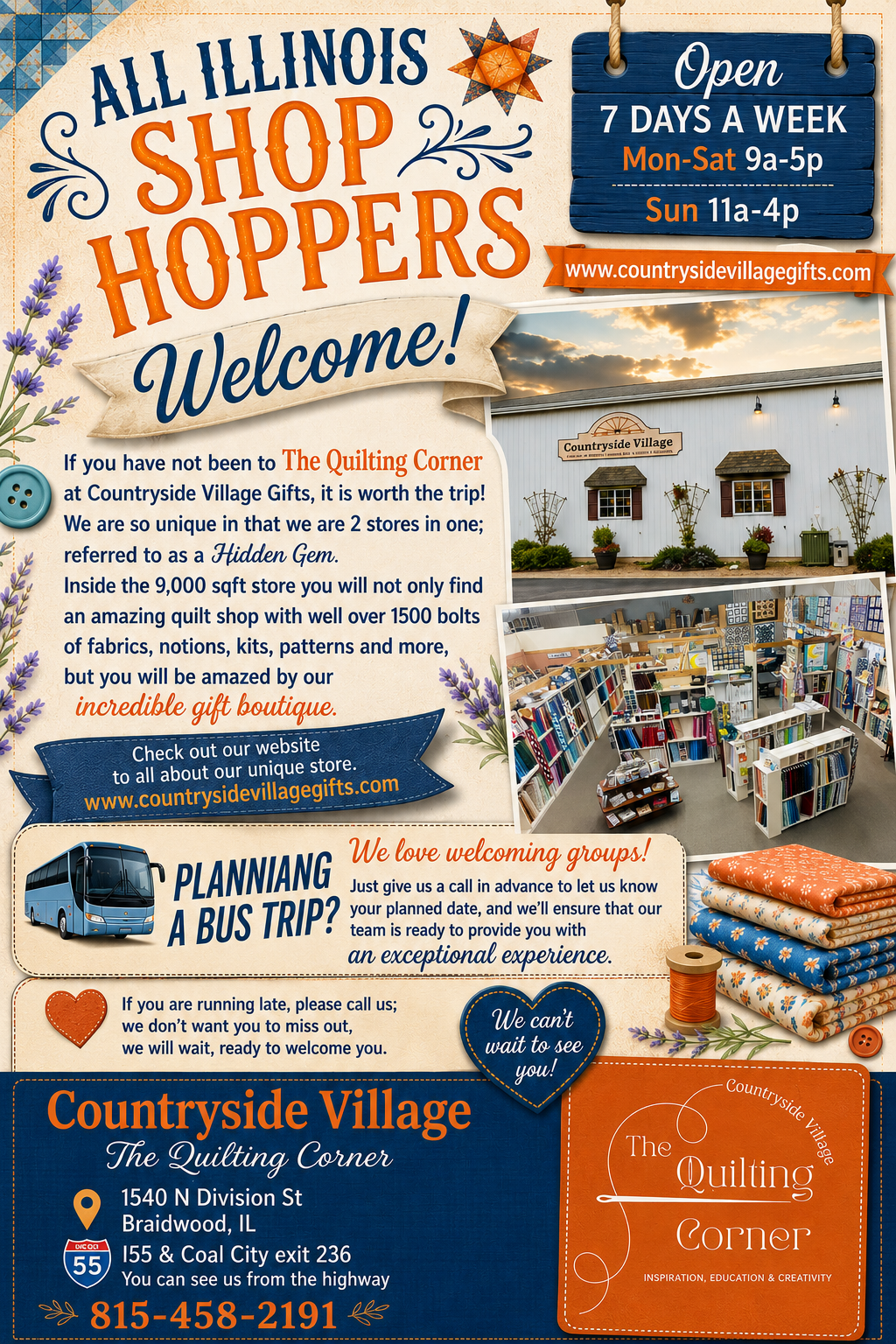 All Illinois Shop Hop 2026