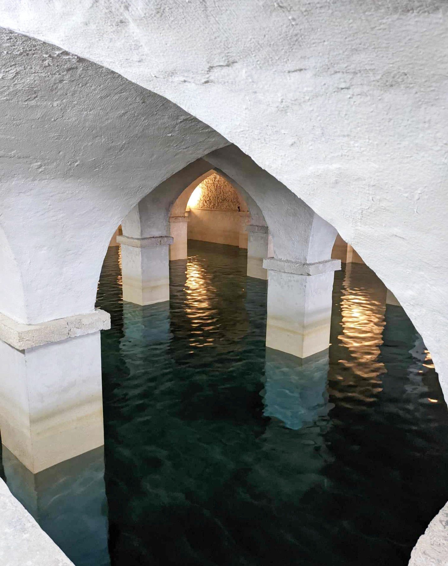 Being invited to join our Airbnb host at work turned out to be quite spectacular especially for someone enamoured with ancient architecture.

A private tour of the Venetian waterworks of Chania . Fed by an under mountain water table with such purity 