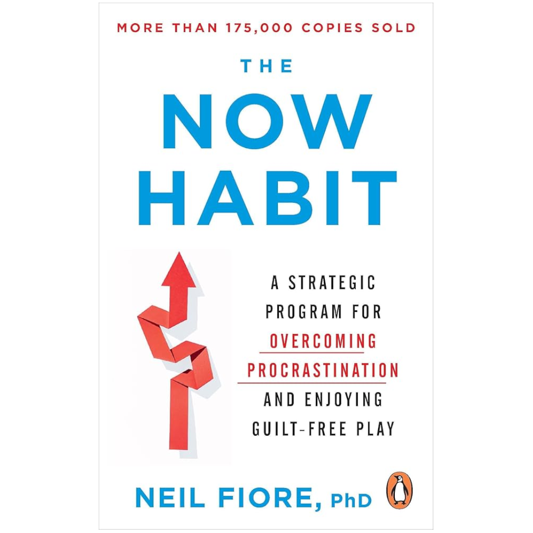 The Now Habit by Neil Fiore is a practical and psychologically informed guide to overcoming procrastination by changing how we relate to work, time, and ourselves.