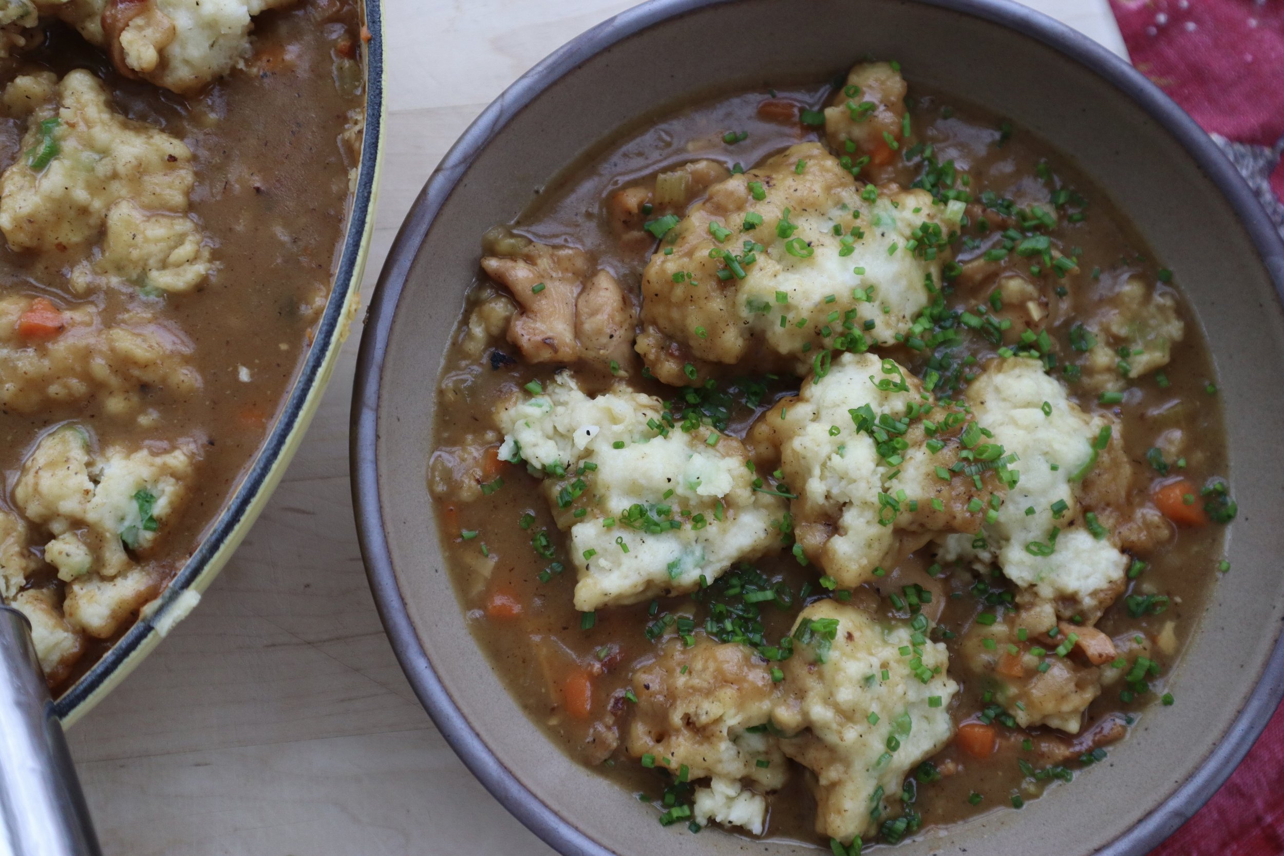 Rich Chicken & Dumplings Recipe- Comfort Food & Beyond