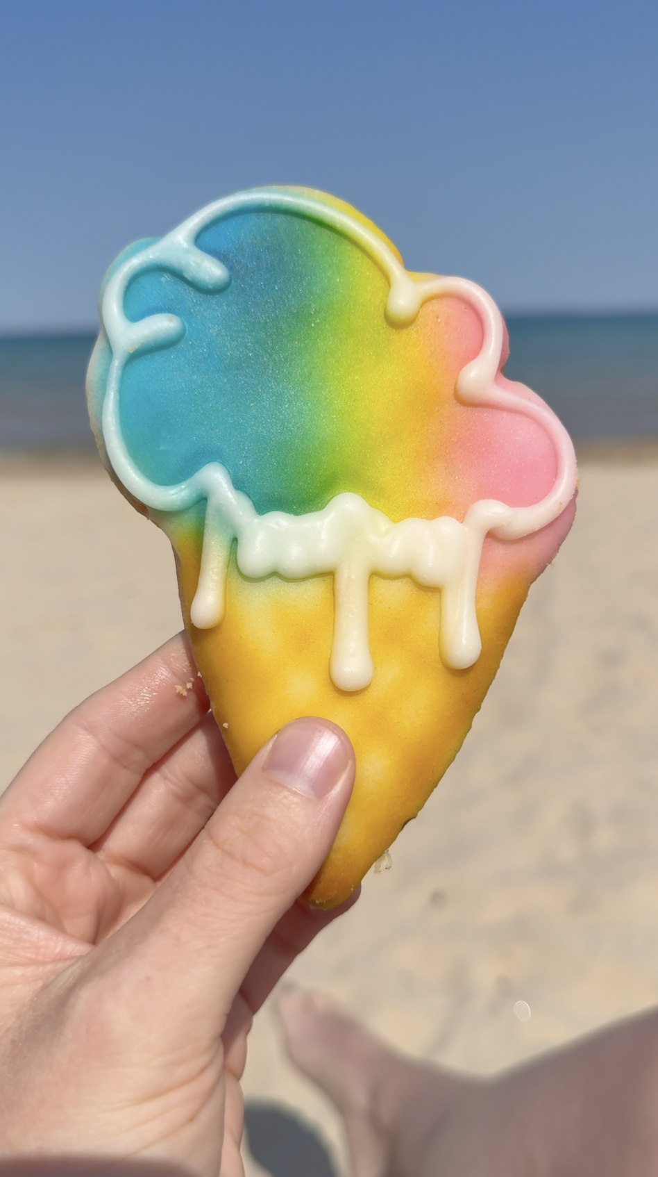 Ice Cream Cookie from Potters Bakery in Traverse City Mi