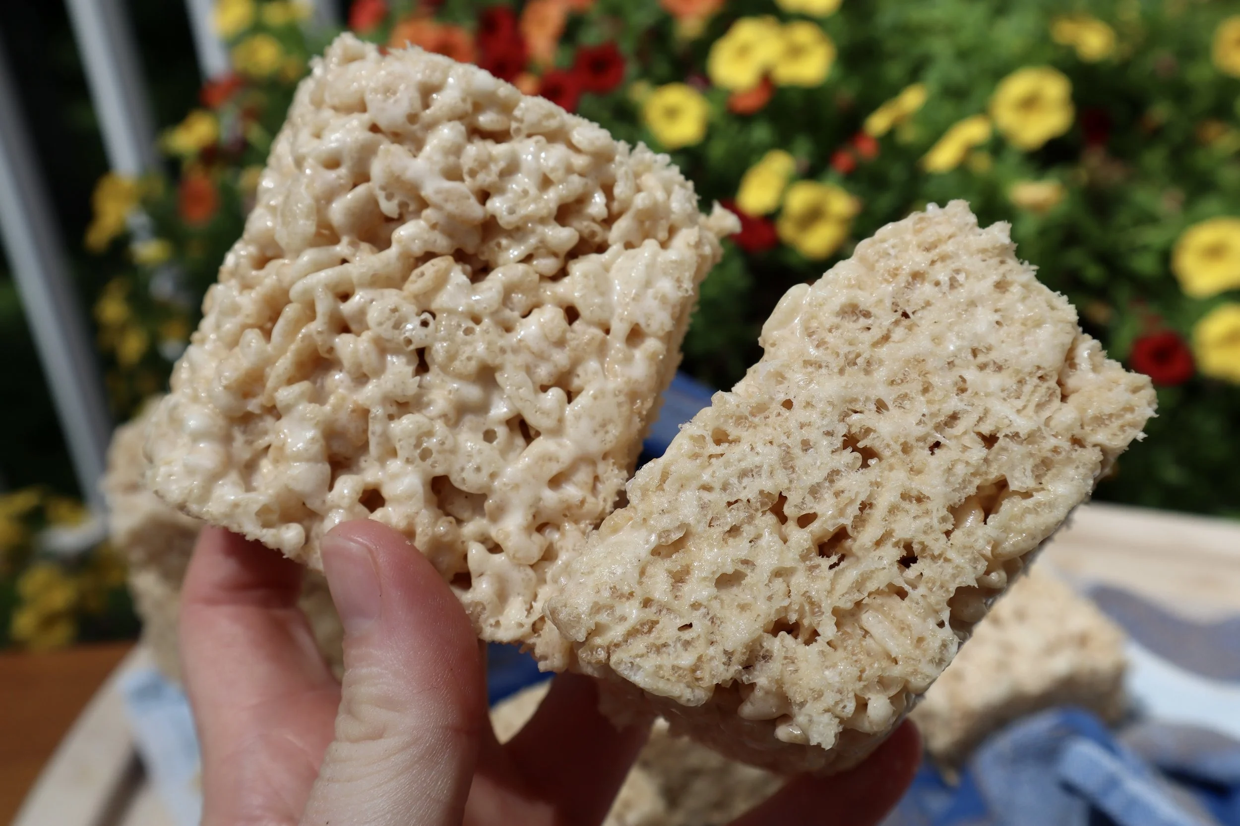 Salted Brown Butter Rice Krispie Treats