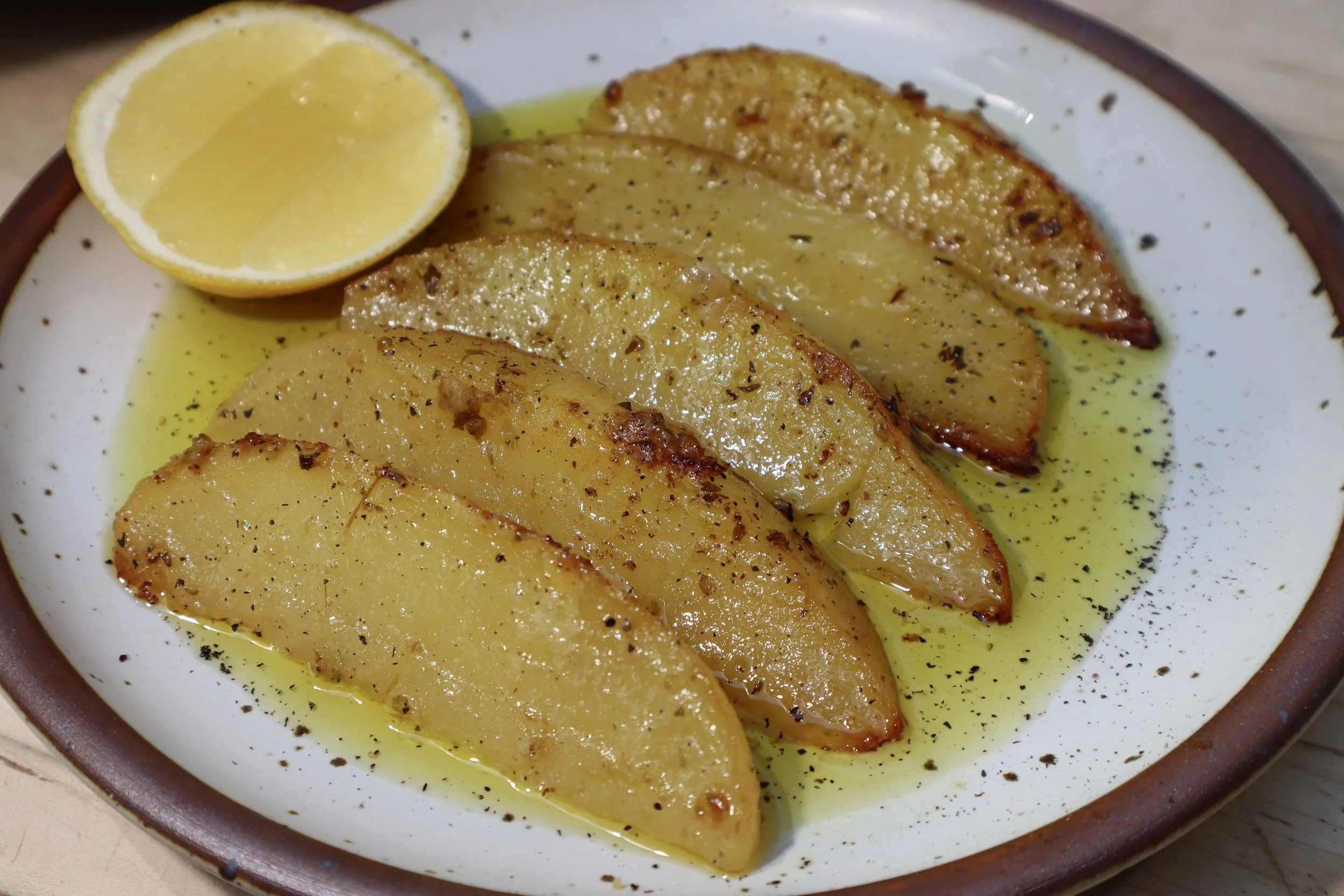 Greek Lemon Potatoes