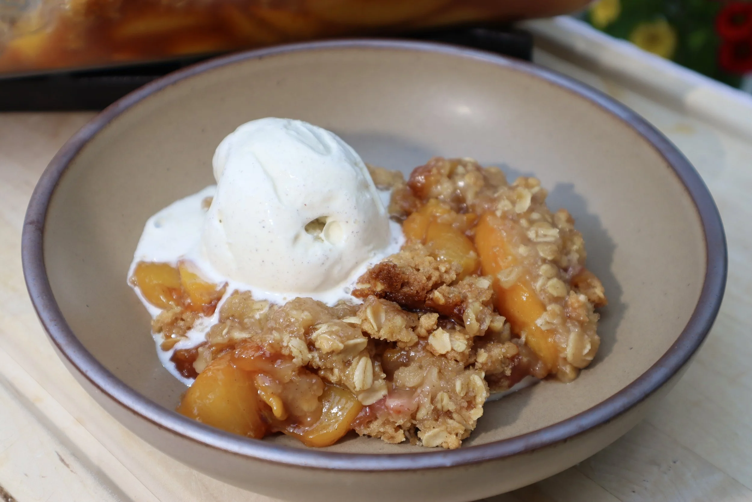 Peach Crisp