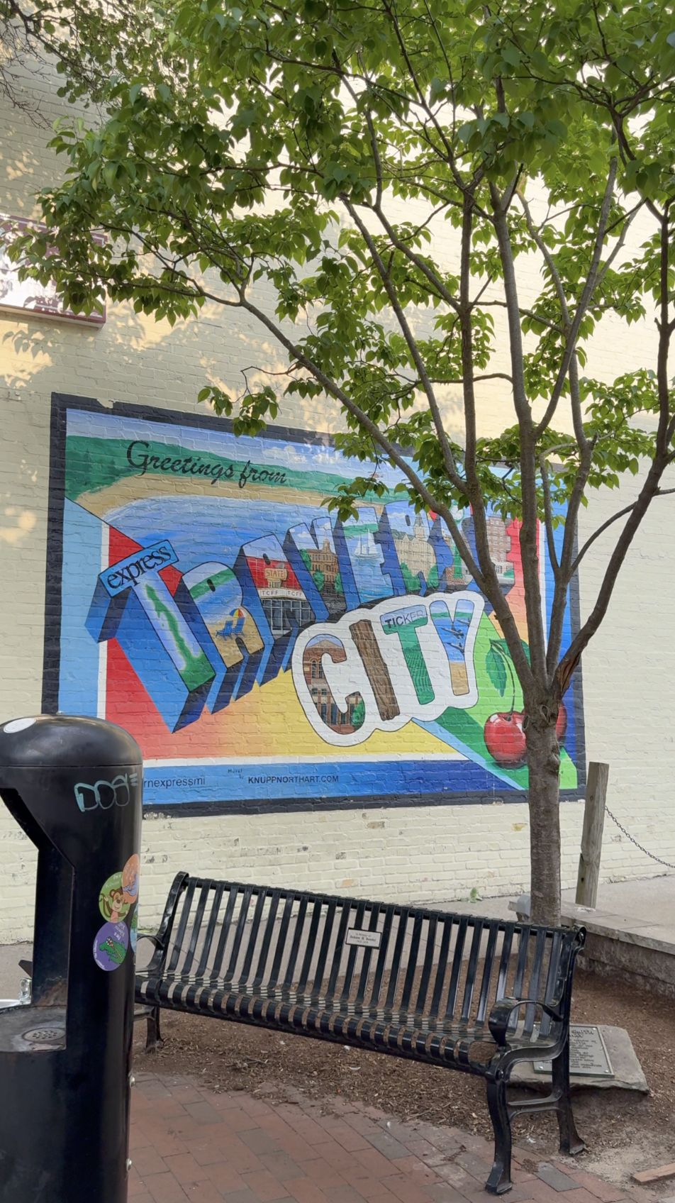 Traverse City Mural, Traverse City Michigan