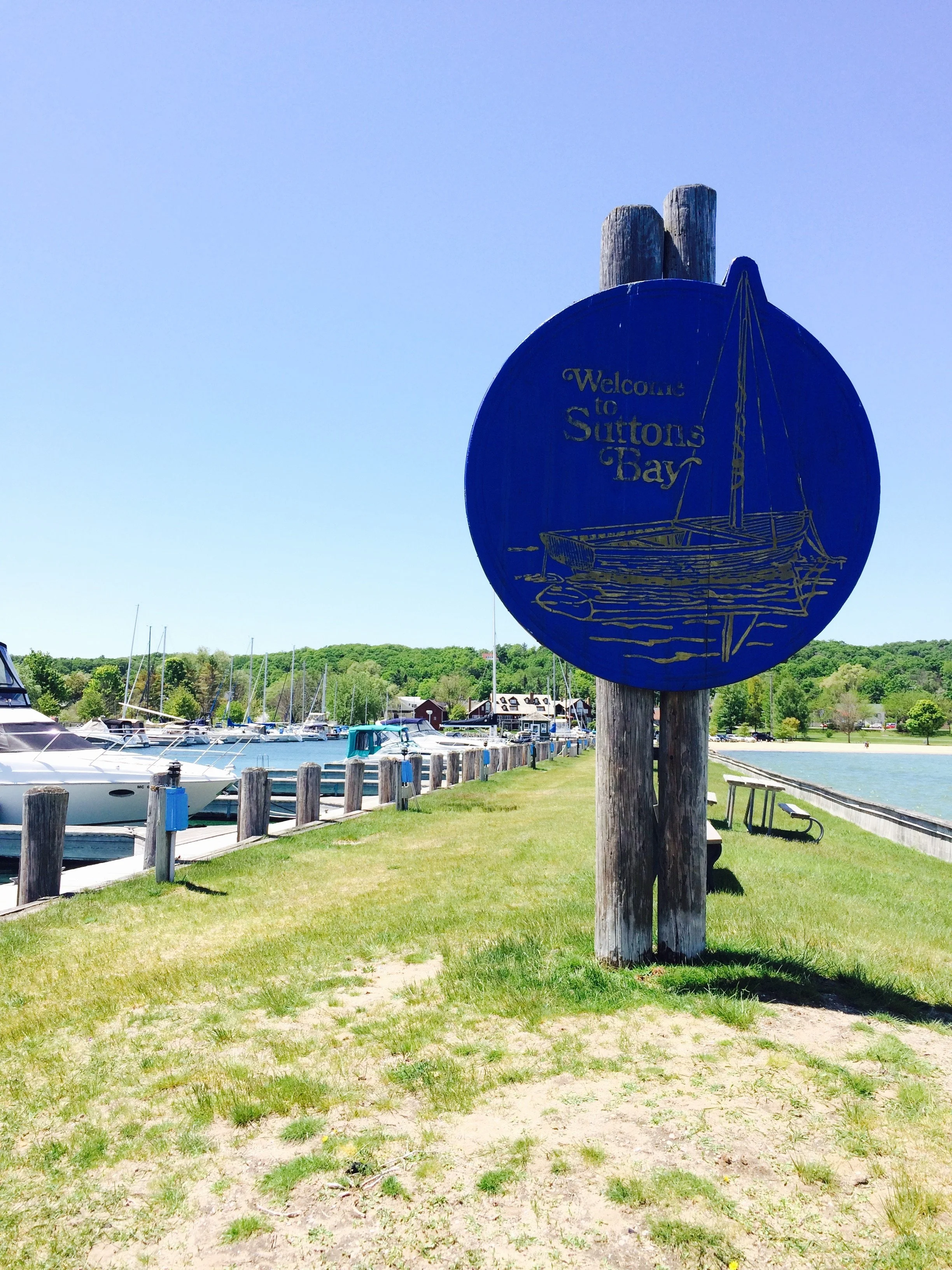 Suttons Bay Marina Michigan