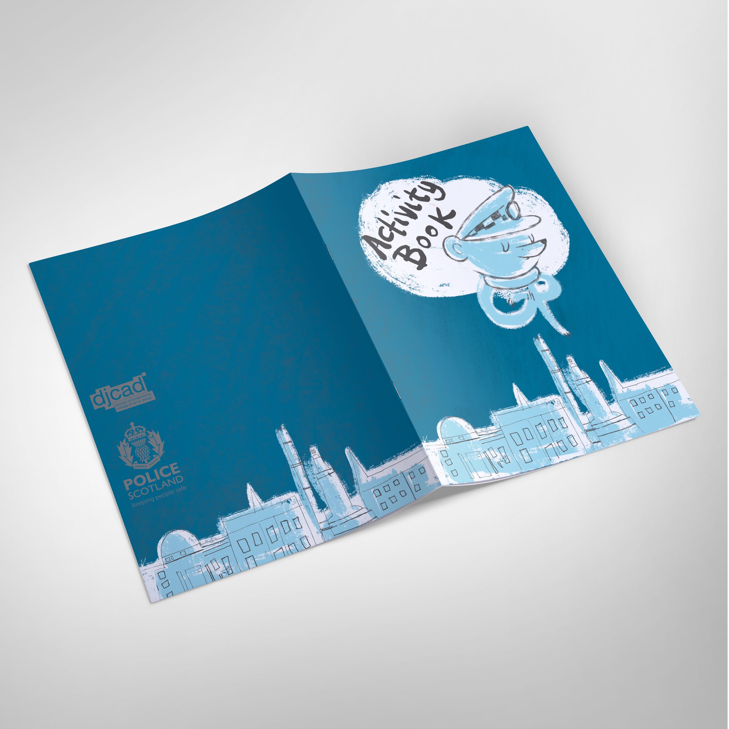 Police Scotland activity book