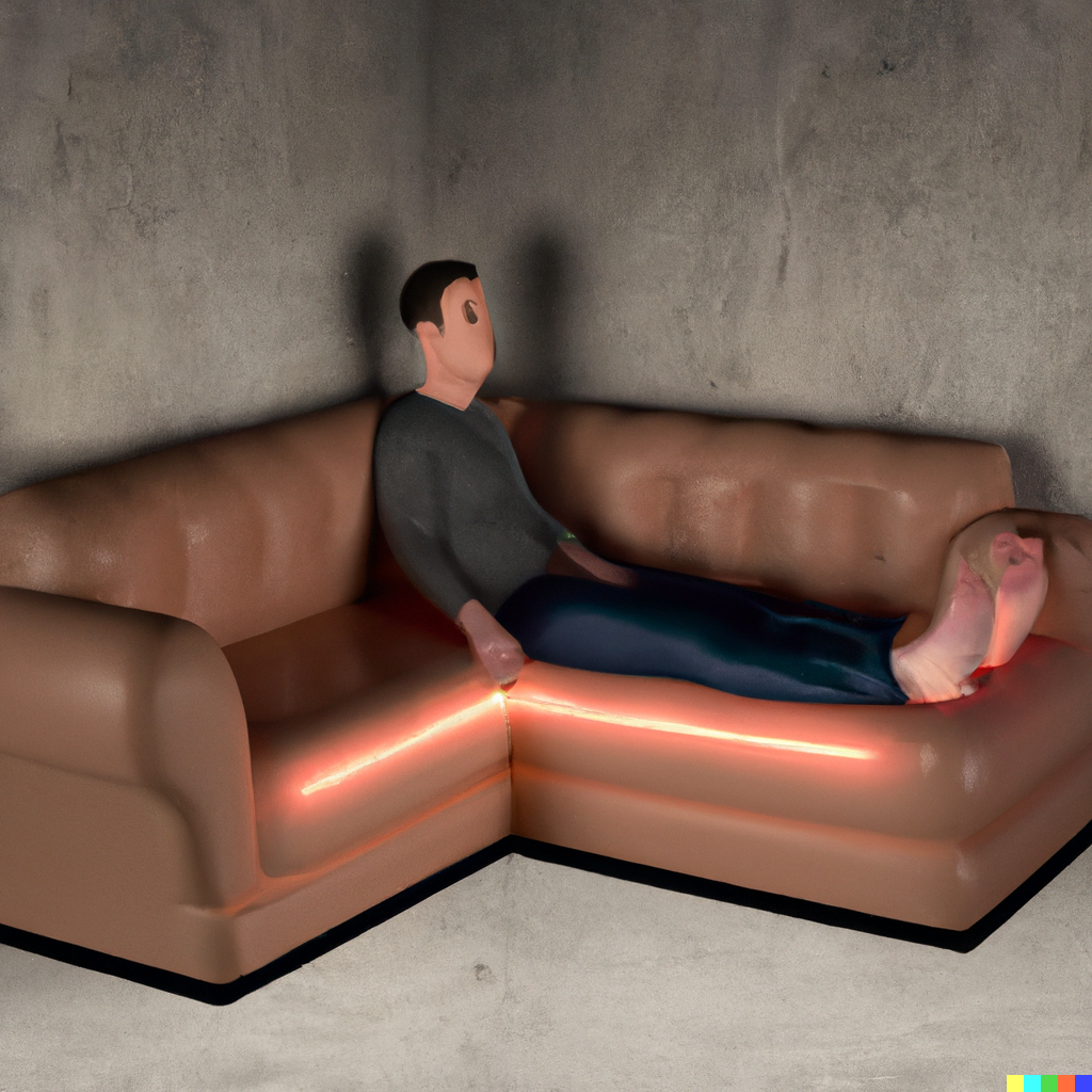DALL·E 2023-06-29 14.26.33 - a man is sitting on a couch made out of human bodyparts.png