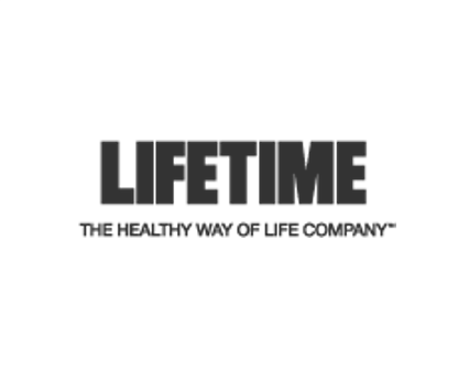 LIFETIME logo with the tagline 'The Healthy Way of Life Company'