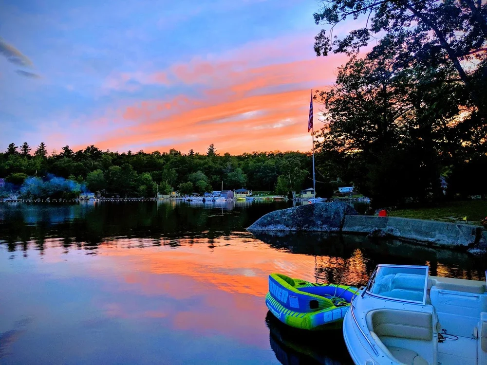 Jenkins' Beach Green Lake Dedham, ME
