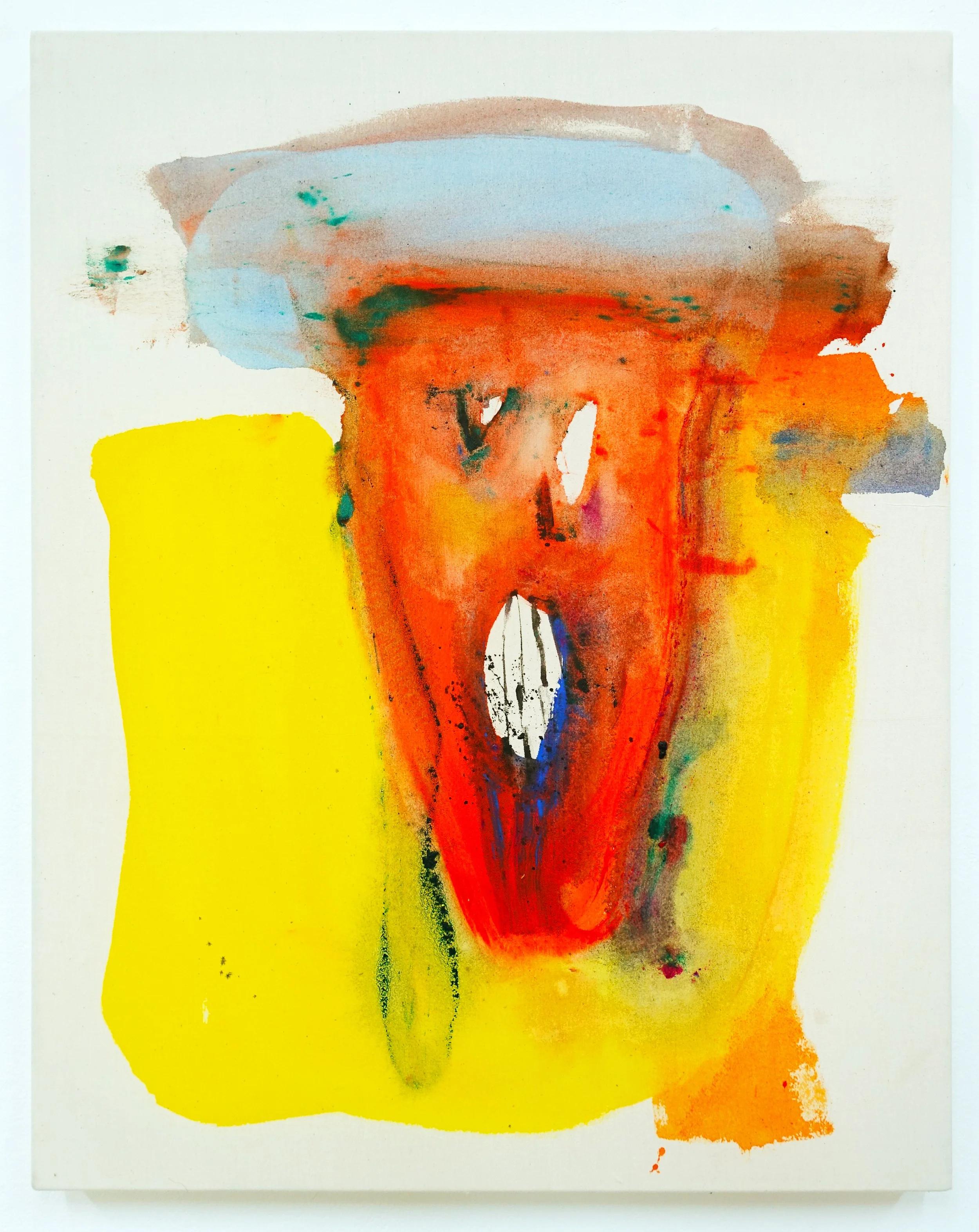 牧羊人  Sheepherder; 60cm*80cm; Acrylic, ink, oil, on canvas