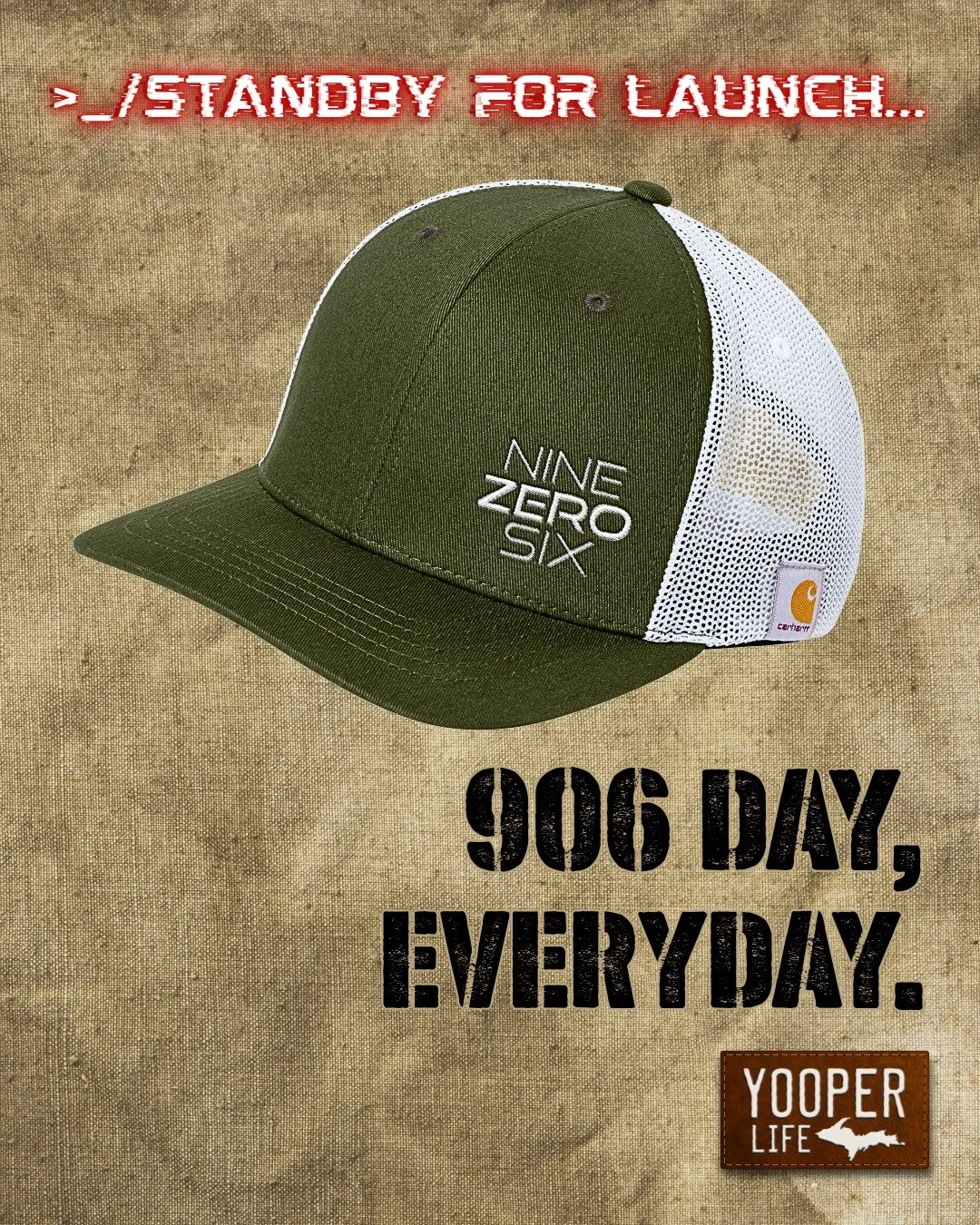 One year ago today we launched Yooper Life, and we&rsquo;re still here! (Bob&rsquo;s even made it out of the workshop like three whole times).

In honor of our second 9-06 Day in business, here&rsquo;s a first look at our new apparel line dropping th