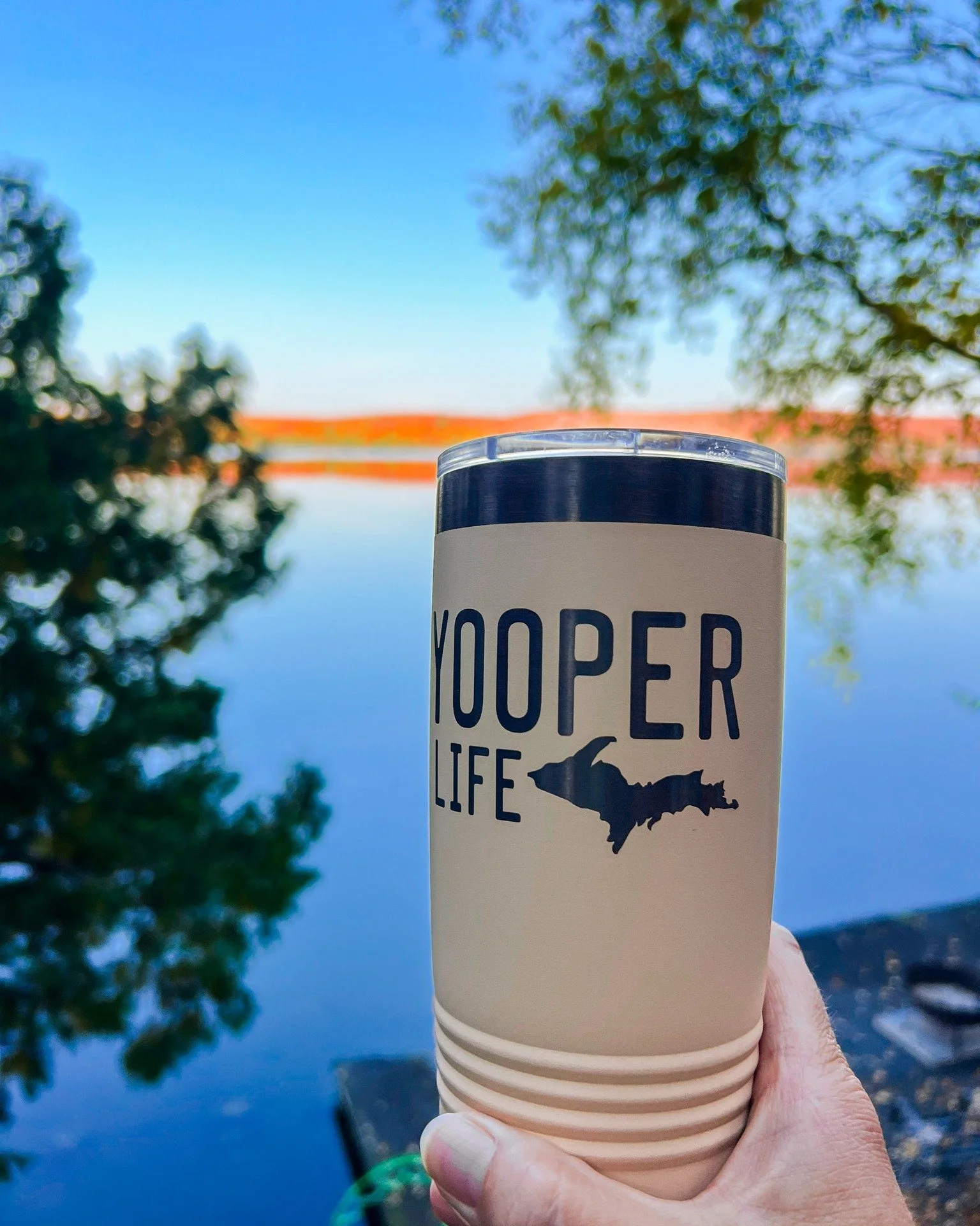 Cheers to it finally feeling like fall again. 🍂 

A freeze warning&rsquo;s never sounded so good. 🍻

#upperpeninsula #fallvibes #yooperlife
